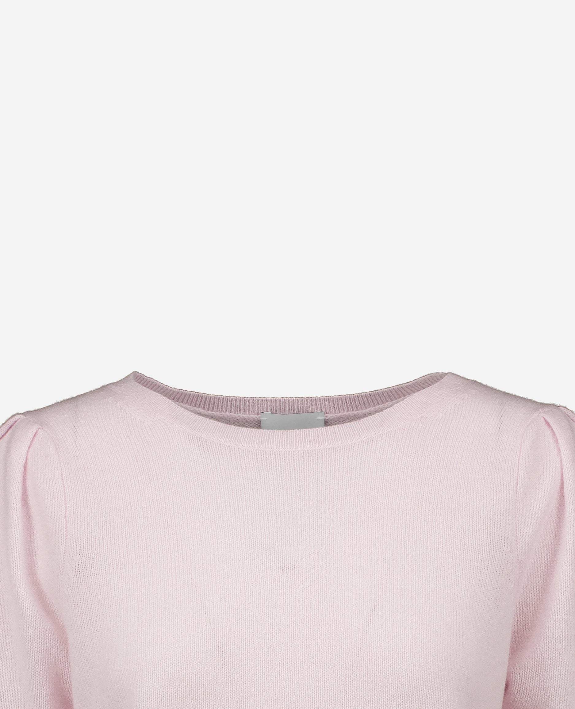 252-11132-60_40 - Allude - 100% Cashmere Cashmere Damen Feinstrick Gerade Passform Langarm NEW Pullover Rose Rundhals SAPG::252-11132 Spring/Summer 2025