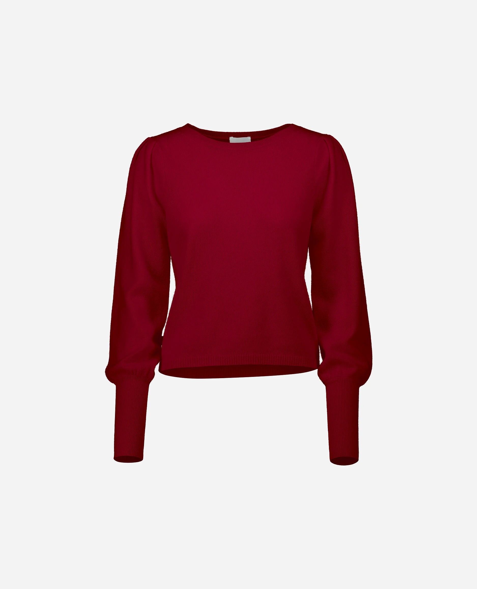 252-11132-65_3 - Allude - 100% Cashmere Active Cashmere Damen Feinstrick Gerade Passform Langarm NEW Pullover Rot Rundhals SAPG::252-11132 Spring/Summer 2025