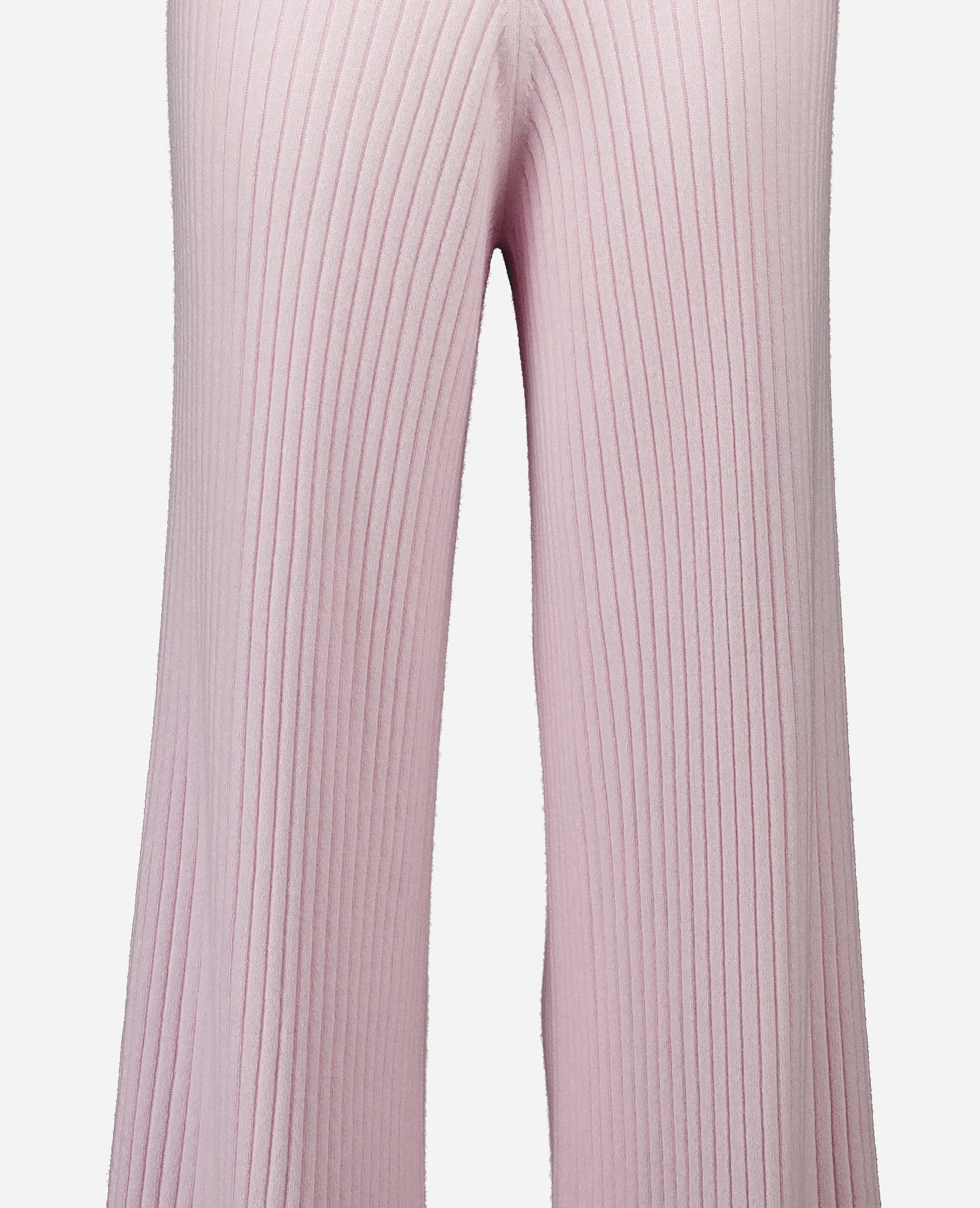 252-11148-60_41 - Allude - 100% Cashmere Cashmere Damen Feinstrick Hose Lockerer Schnitt Rose SAPG::252-11148 Spring/Summer 2025