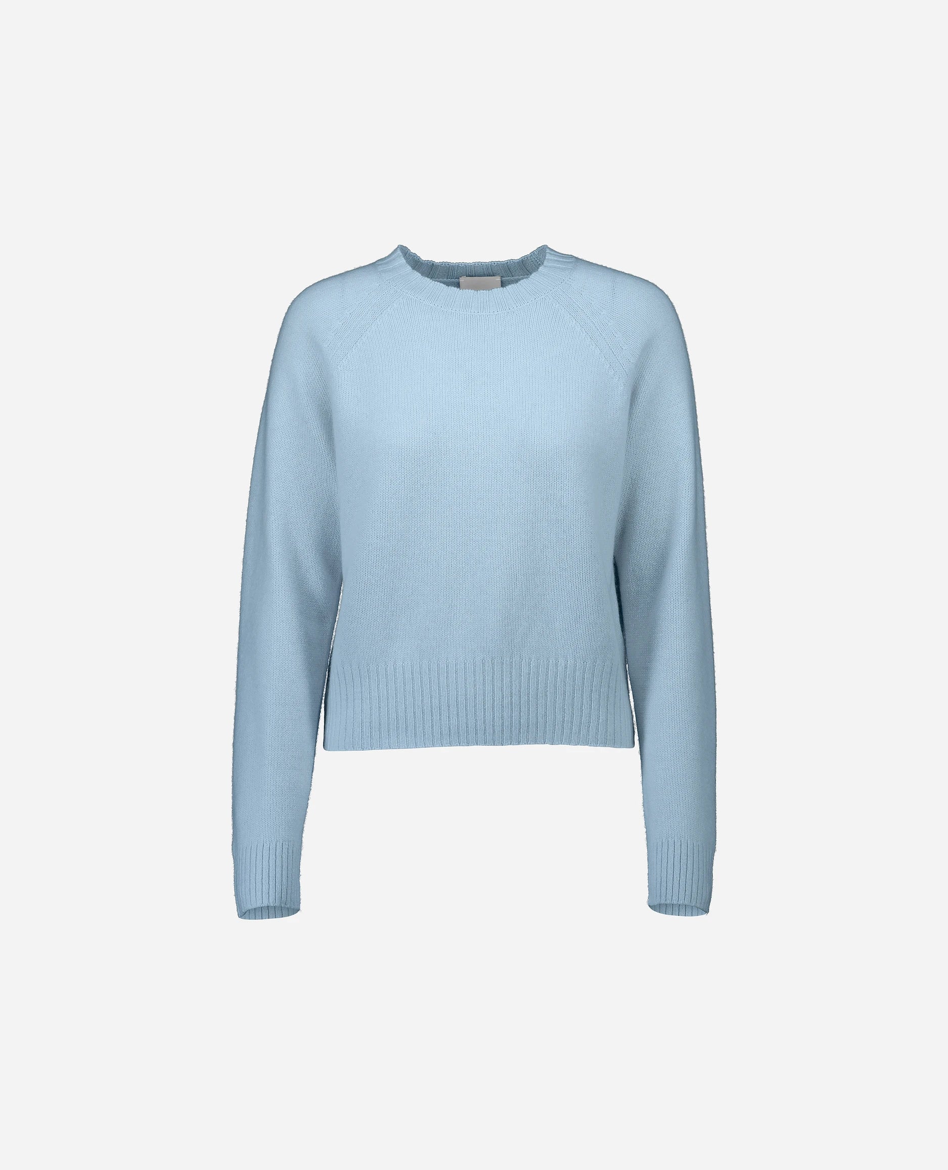 252-11150-11_3 - Allude - 100% Cashmere Blau Cashmere Damen Gerade Passform Langarm mittelschwerer Strick NEW Pullover Rundhals SAPG::252-11150 Spring/Summer 2025