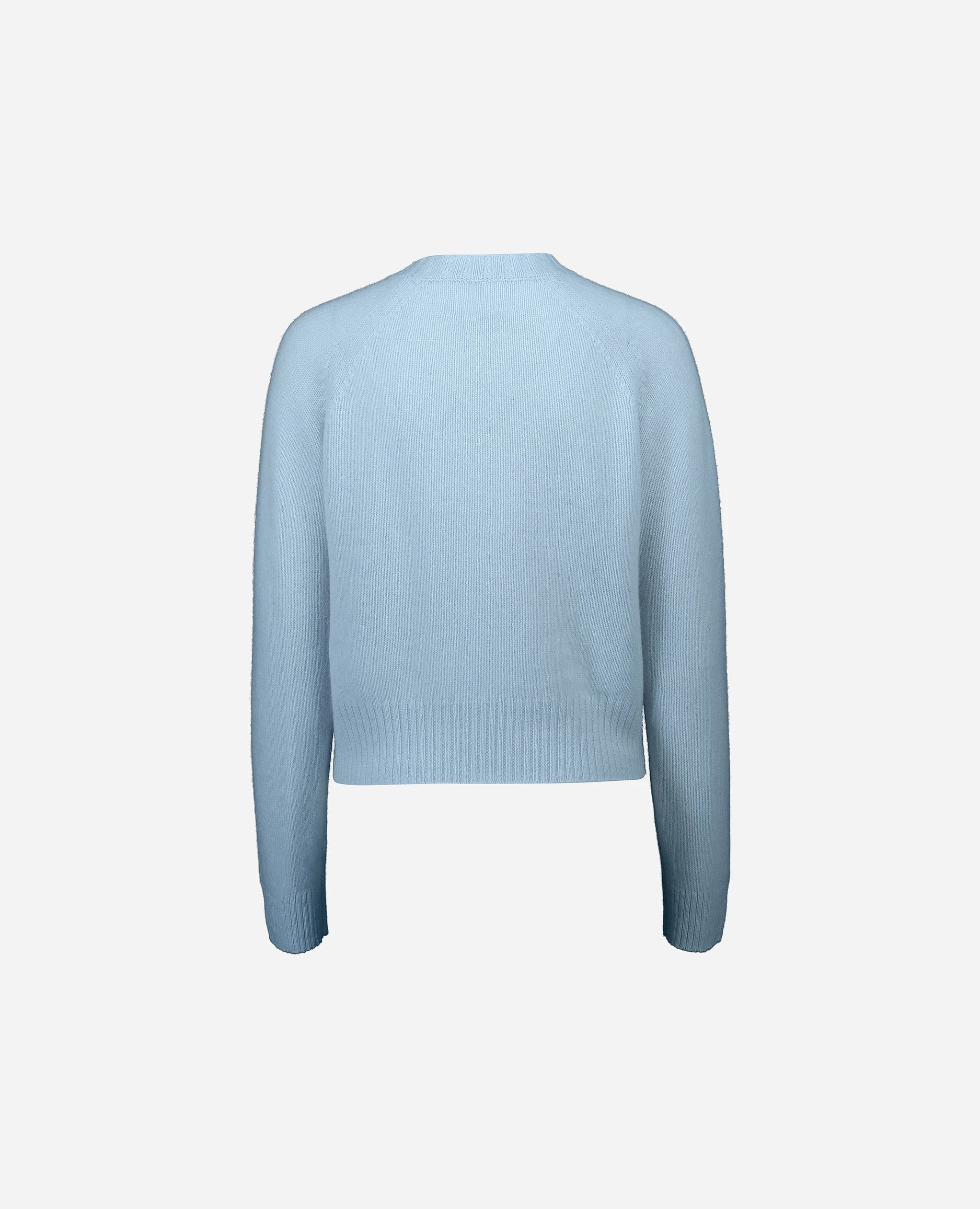 252-11150-11_4 - Allude - 100% Cashmere Blau Cashmere Damen Gerade Passform Langarm mittelschwerer Strick NEW Pullover Rundhals SAPG::252-11150 Spring/Summer 2025