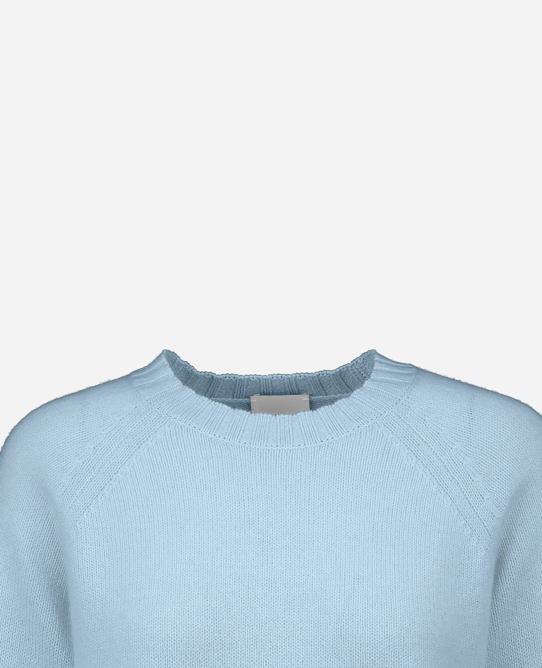 252-11150-11_40 - Allude - 100% Cashmere Blau Cashmere Damen Gerade Passform Langarm mittelschwerer Strick NEW Pullover Rundhals SAPG::252-11150 Spring/Summer 2025