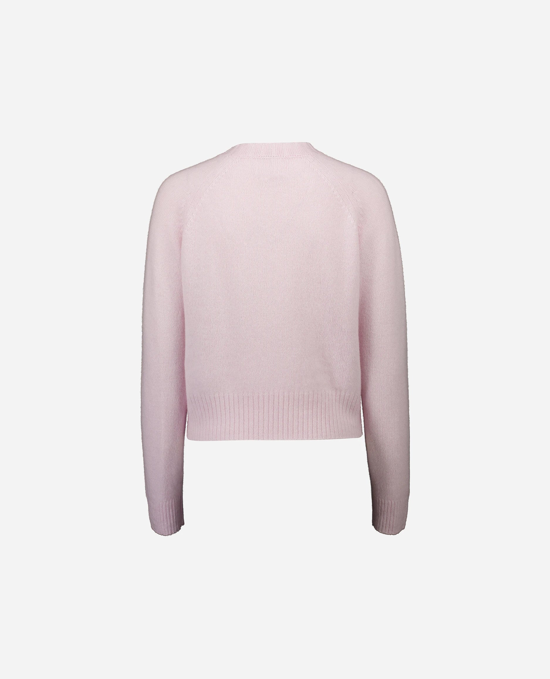 252-11150-60_4 - Allude - 100% Cashmere Cashmere Damen Gerade Passform Langarm mittelschwerer Strick NEW Pullover Rose Rundhals SAPG::252-11150 Spring/Summer 2025