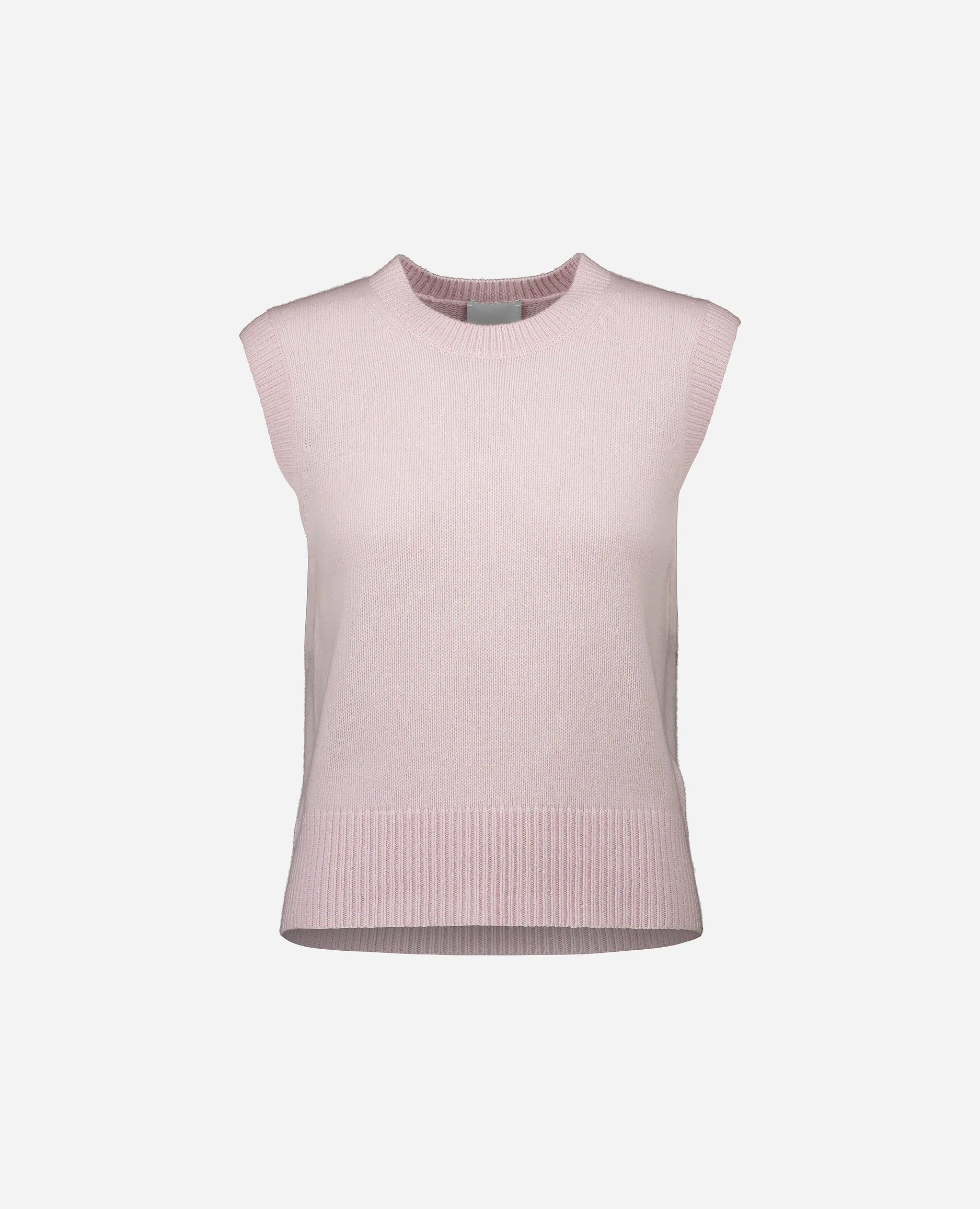 252-11234-60_3 - Allude - 100% Cashmere Cashmere Damen Gerade Passform mittelschwerer Strick Pullover Rose Rundhals SAPG::252-11234 Spring/Summer 2025