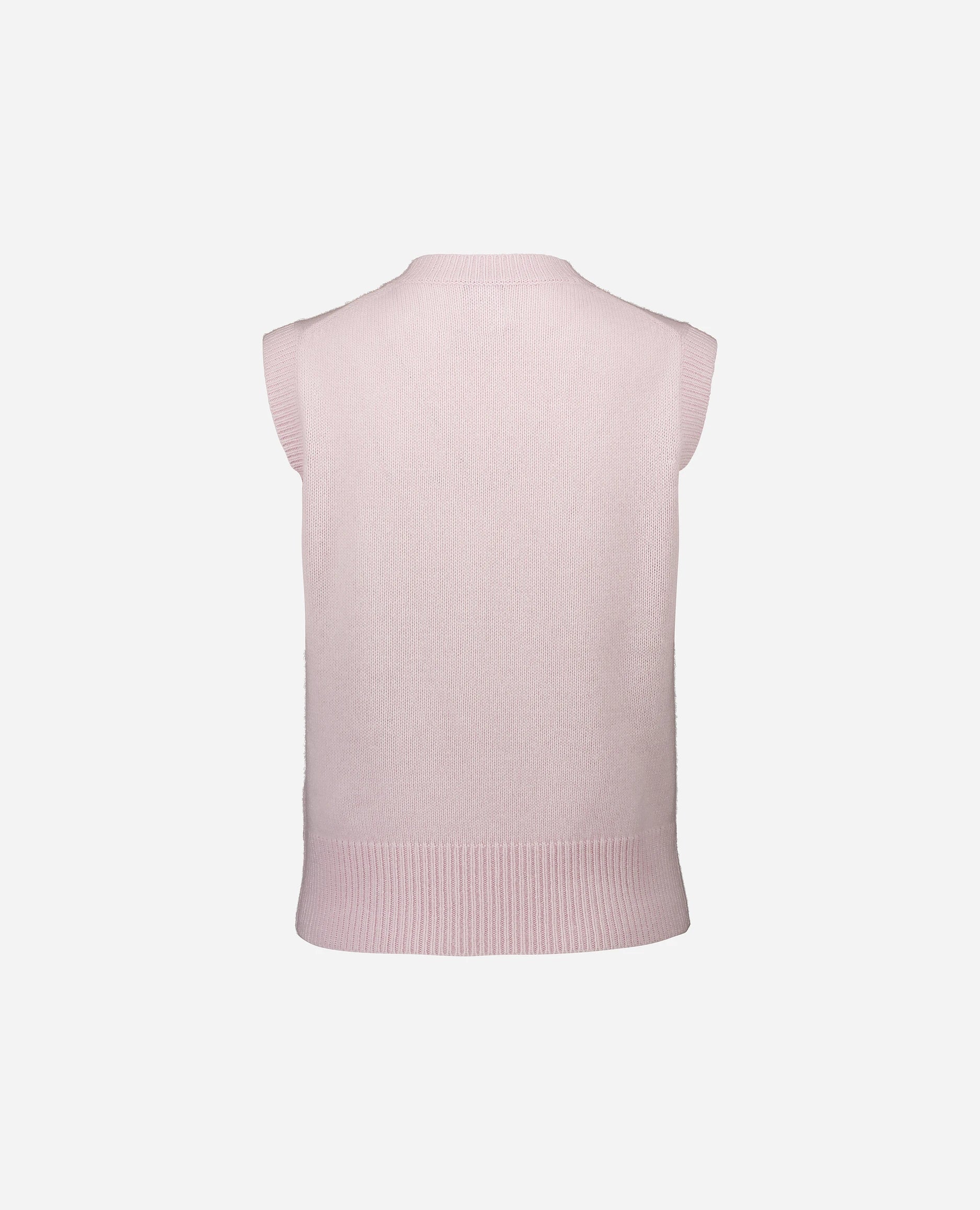 252-11234-60_4 - Allude - 100% Cashmere Cashmere Damen Gerade Passform mittelschwerer Strick Pullover Rose Rundhals SAPG::252-11234 Spring/Summer 2025