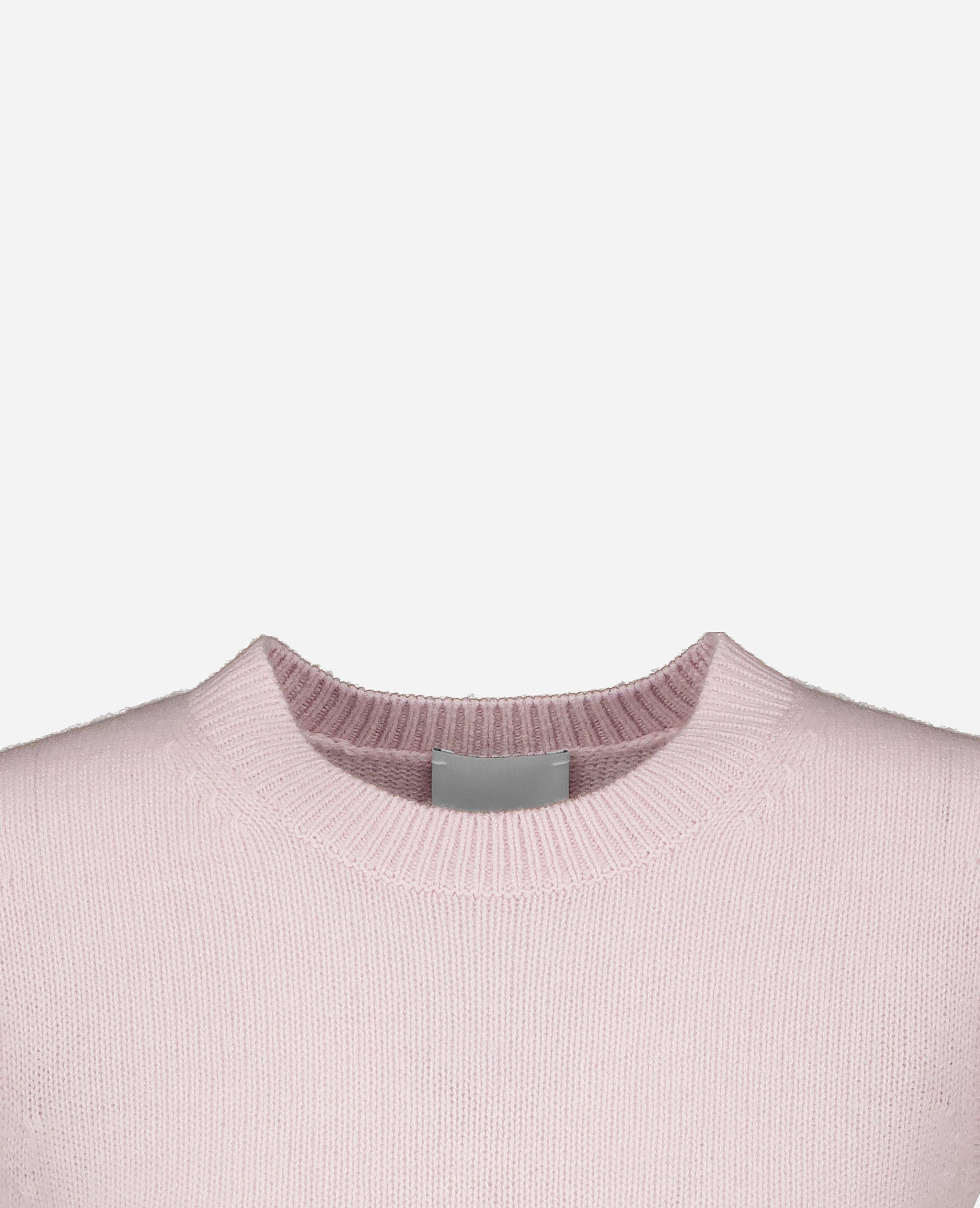 252-11234-60_40 - Allude - 100% Cashmere Cashmere Damen Gerade Passform mittelschwerer Strick Pullover Rose Rundhals SAPG::252-11234 Spring/Summer 2025