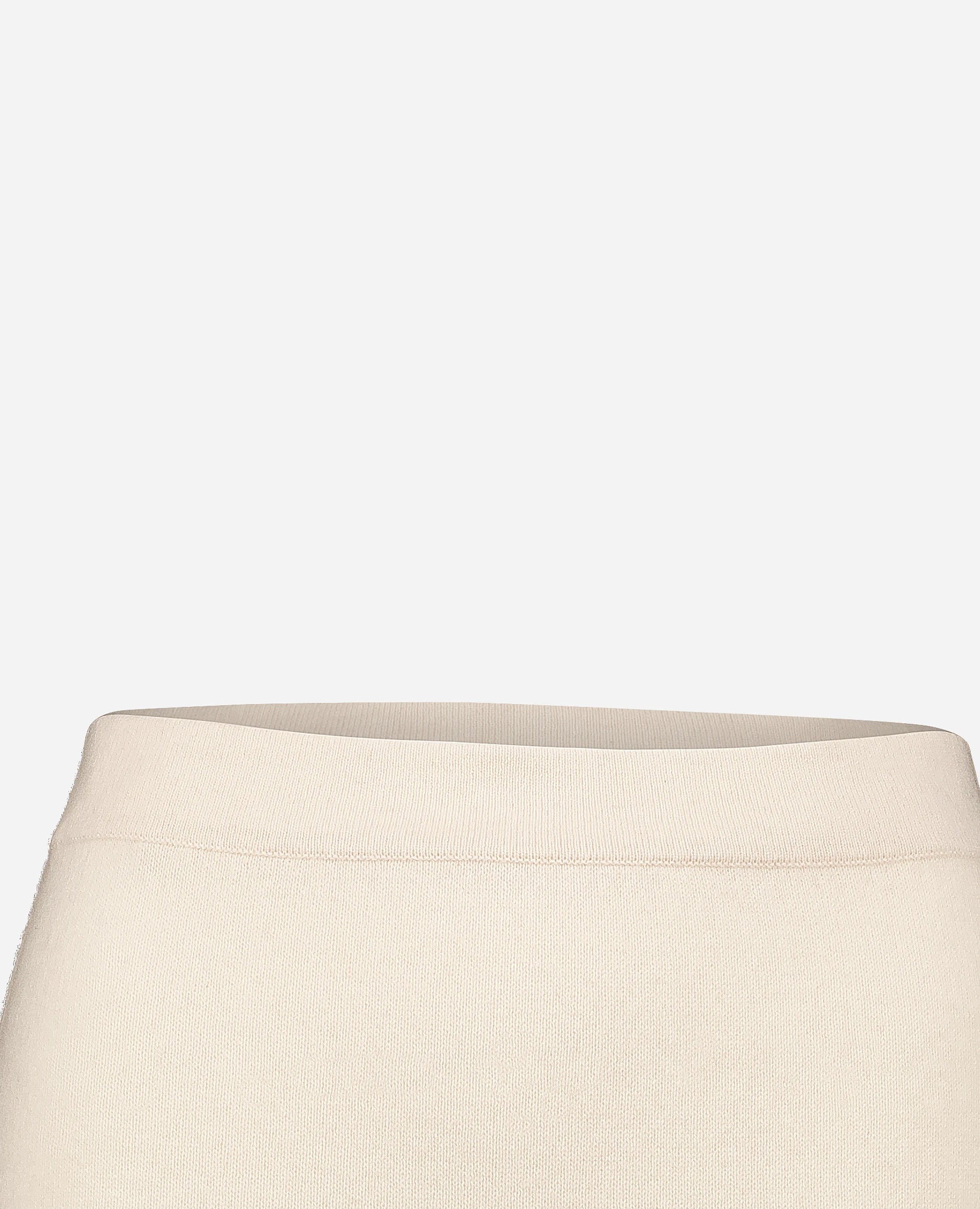 252-15064-41_40 - Allude - 30% Cashmere 70% Baumwolle A-Form Active Allude x Eisbach Baumwoll-Mischung Creme Damen Feinstrick NEW Rock SAPG::252-15064 Spring/Summer 2025
