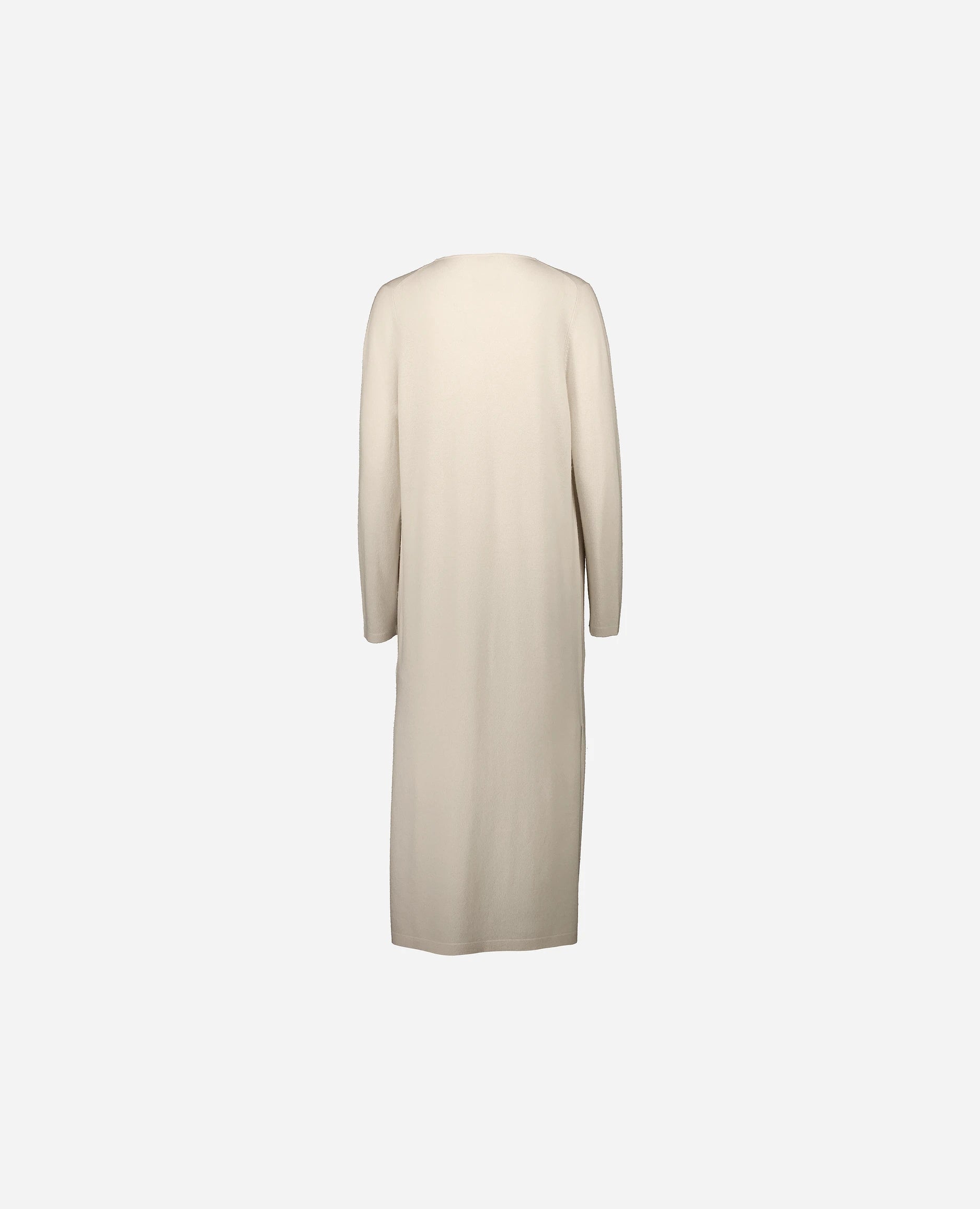 252-17010-41_4 - Allude - 30% Cashmere 70% Wolle Creme Damen Feinstrick Gerade Passform Langarm offen SAPG::252-17010 Spring/Summer 2025 Strickjacke Woll-Mischung