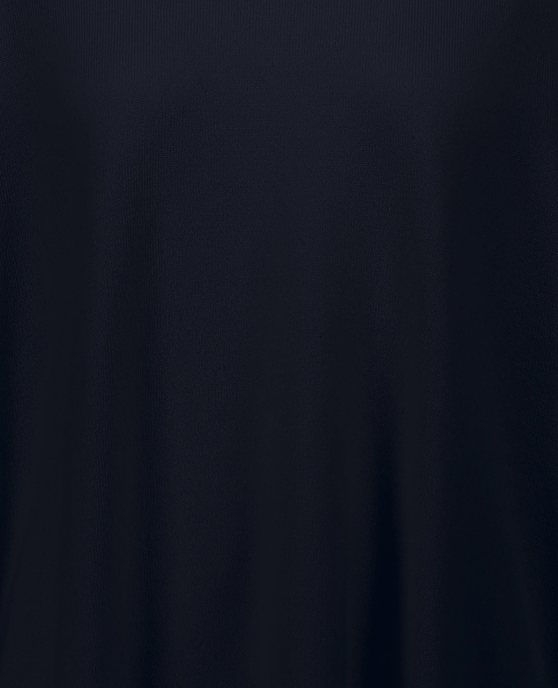 252-17051-14_41 - Allude - 30% Cashmere 70% Wolle Damen Feinstrick Halbarm Lockerer Schnitt Navy Pullover Rundhals SAPG::252-17051 Spring/Summer 2025 Woll-Mischung