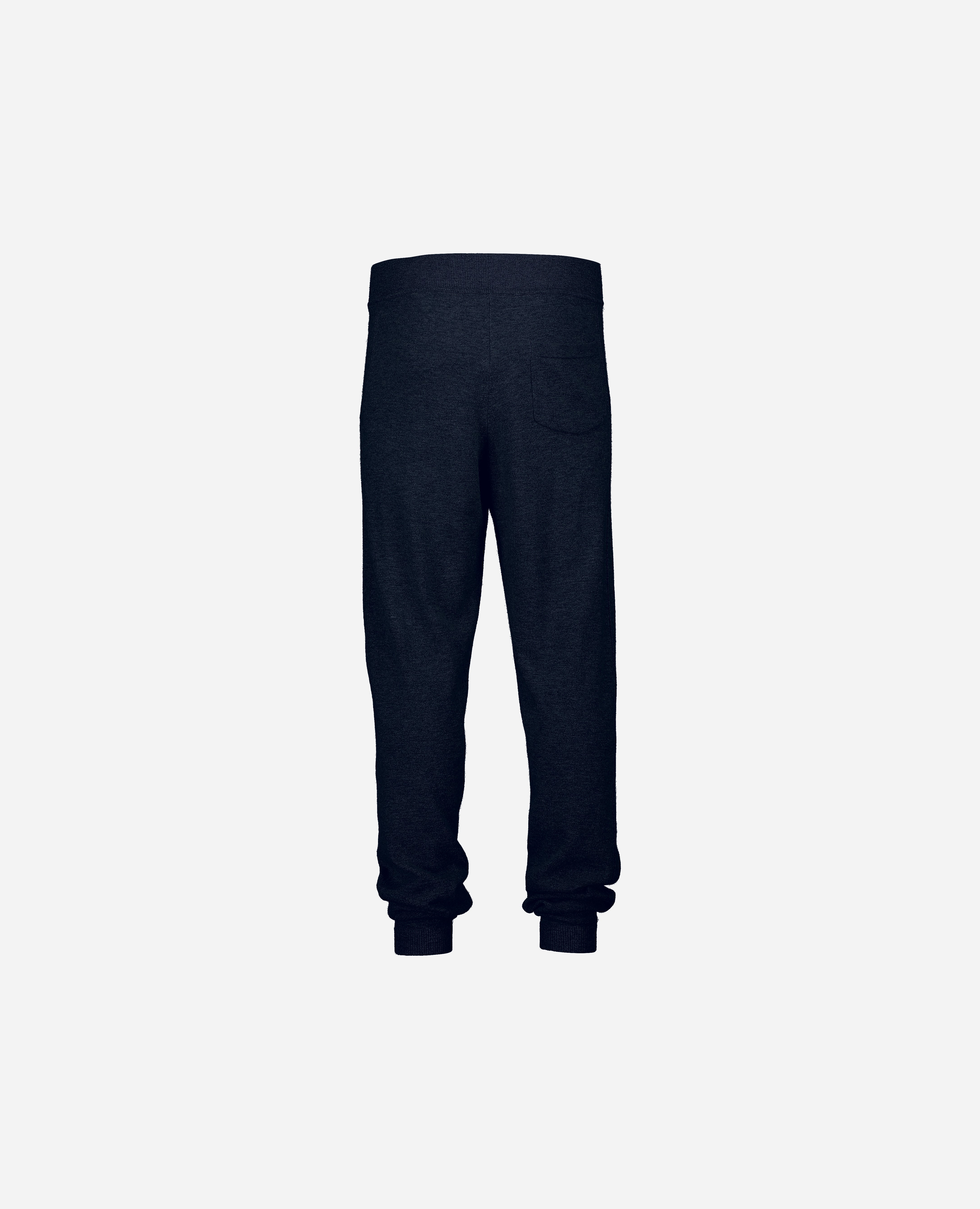 252-37622-14-2 - Allude - 30% Cashmere 70% Wolle Active Allude x Eisbach Gerade Passform Herren Hose mittelschwerer Strick Navy NEW SAPG::252-37622 Spring/Summer 2025 Woll-Mischung