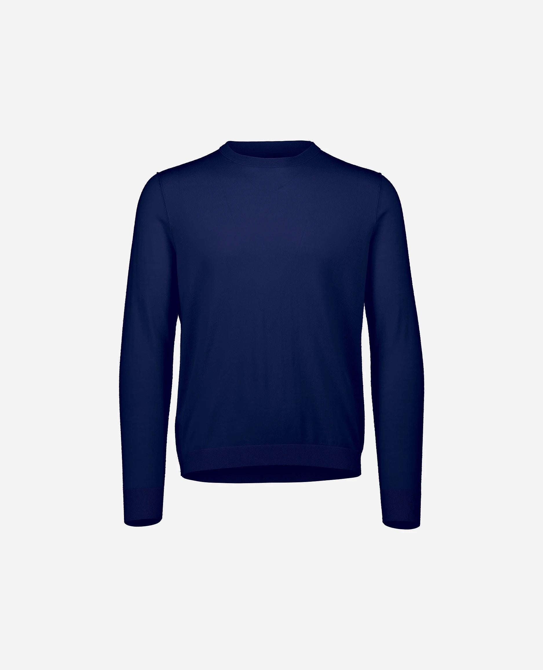 252-69401-415_3 - Allude - 100% Wolle (Merino) Active Allude x Eisbach Blau Feinstrick Gerade Passform Herren Langarm NEW Pullover Rundhals SAPG::252-69401 Spring/Summer 2025 Wolle