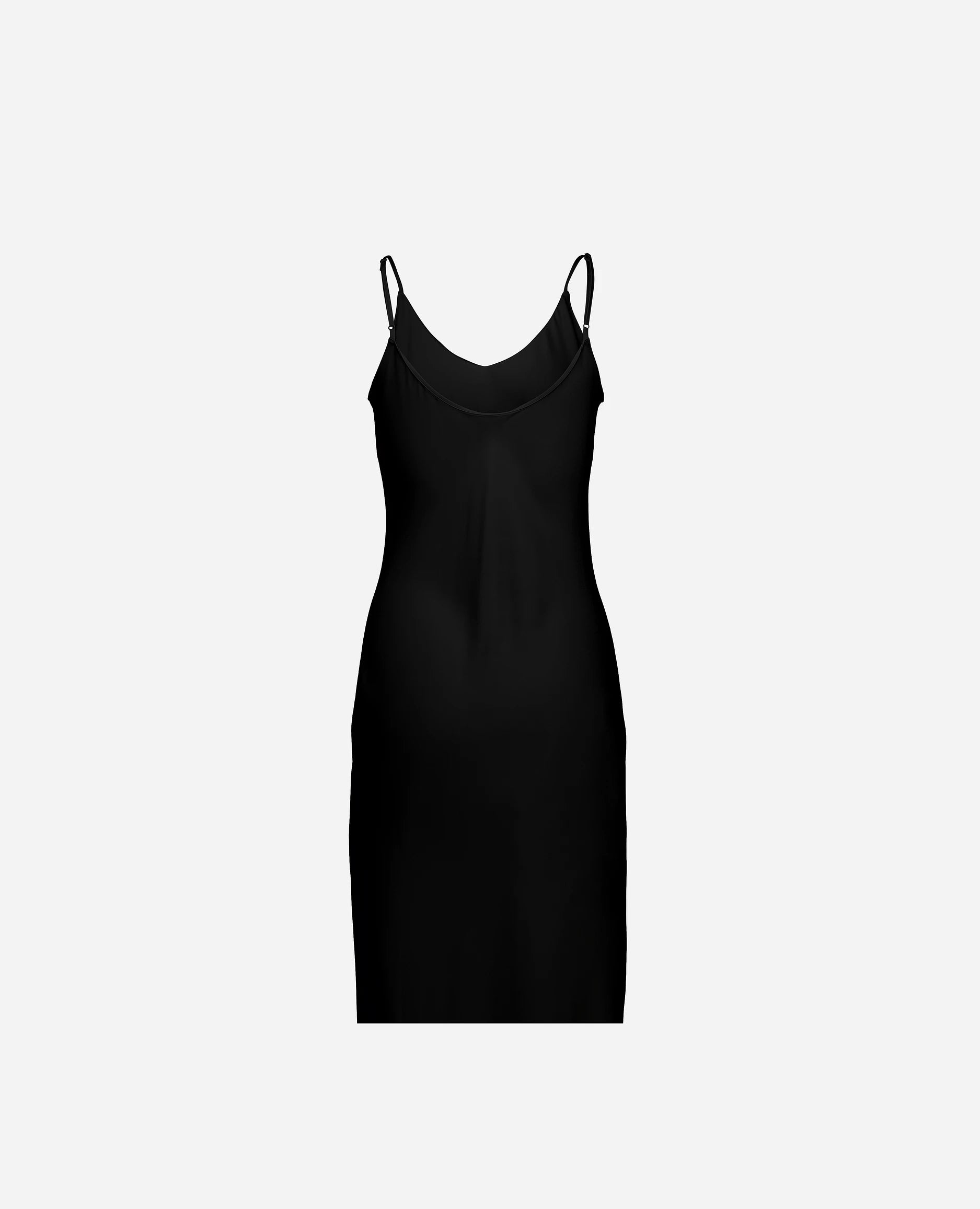 252-84004-90_4 - Allude - 7% Elastan 93% Seide A-Form Damen Kleid SAPG::252-84004 Schwarz Seide Spring/Summer 2025