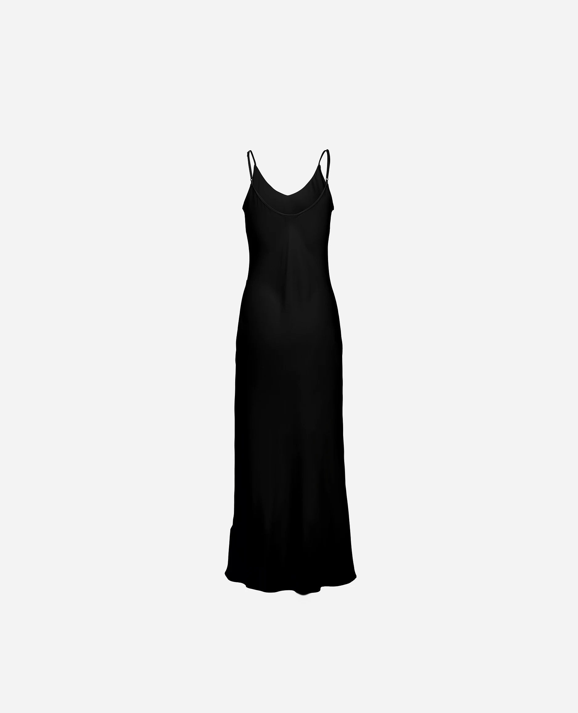 252-84004-90_42 - Allude - 7% Elastan 93% Seide A-Form Active Damen Kleid SAPG::252-84004 Schwarz Seide Spring/Summer 2025