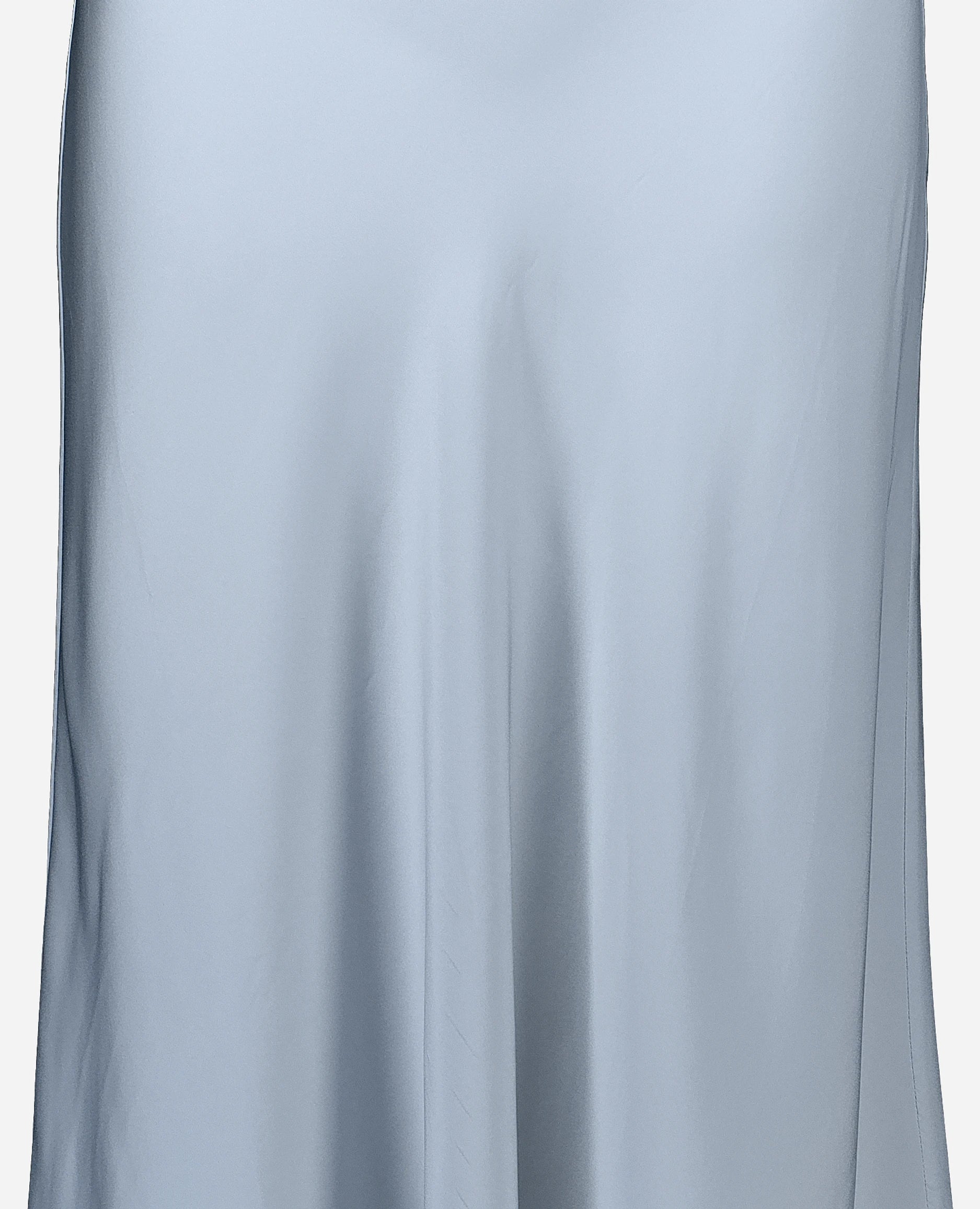 252-84005-11_41 - Allude - 7% Elastan 93% Seide A-Form Blau Damen Rock SAPG::252-84005 Seide Spring/Summer 2025