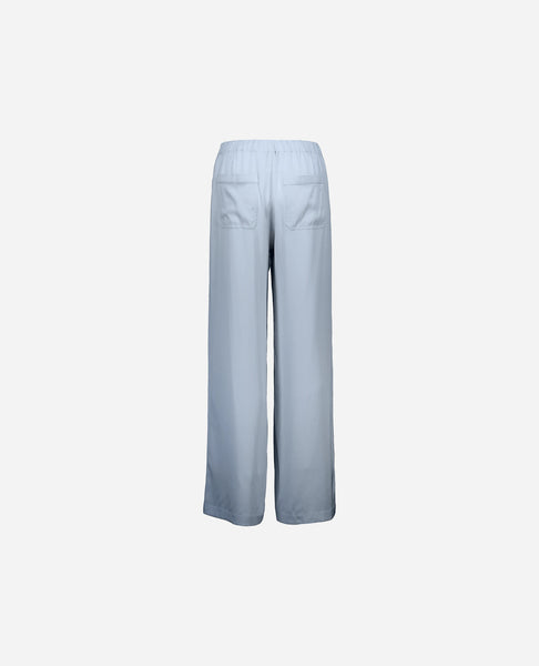 パンツ SHI SATIN SIDE LINE LOOSE SLACKS 2308 Sayge Pant Black in Cotton – The Row