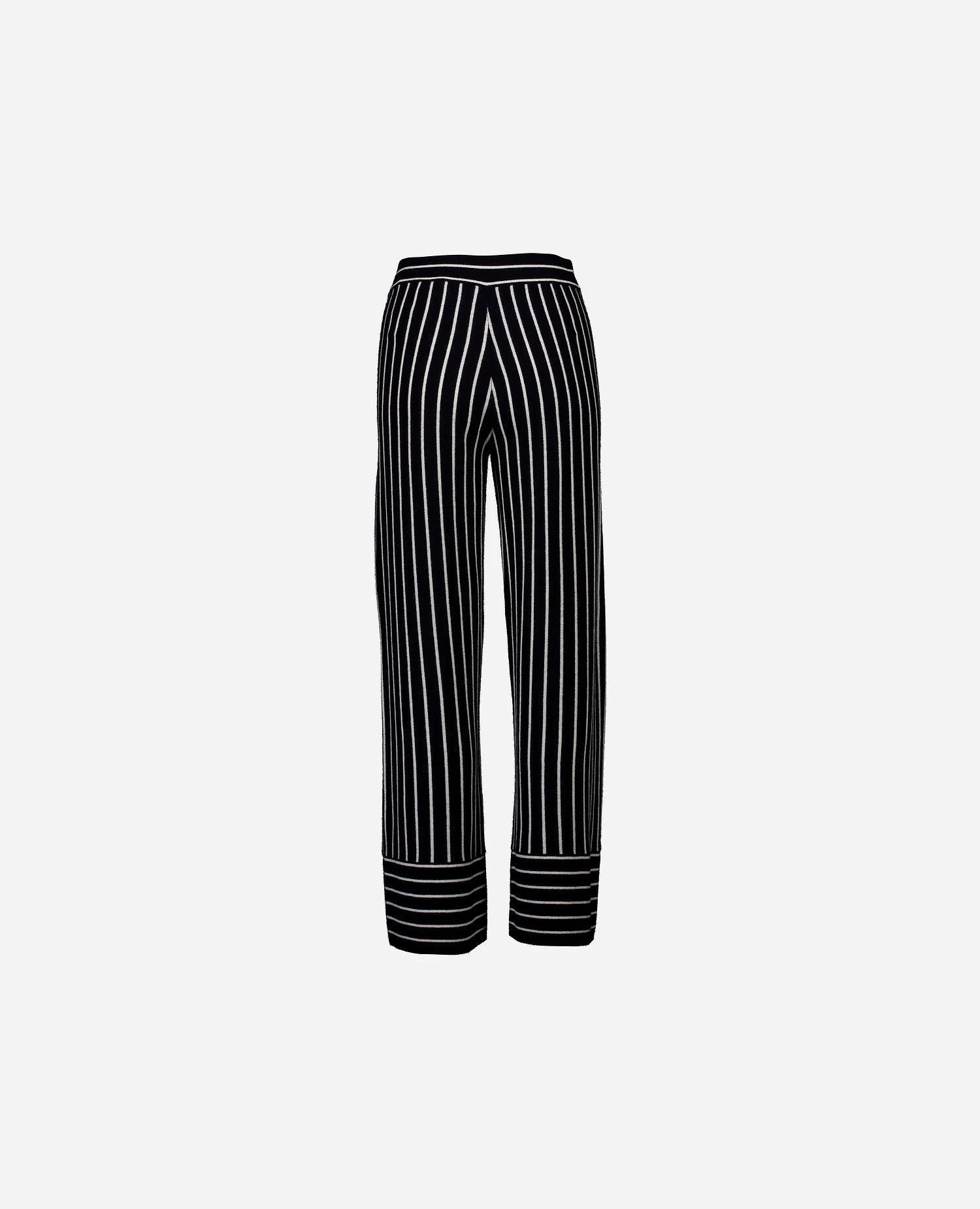 253-20032-4014_2 - Allude - 0 Active Cashmere Damen Flachstrick High Summer 2025 Hose mittelschwerer Strick Navy NEW SAPG::253-20032