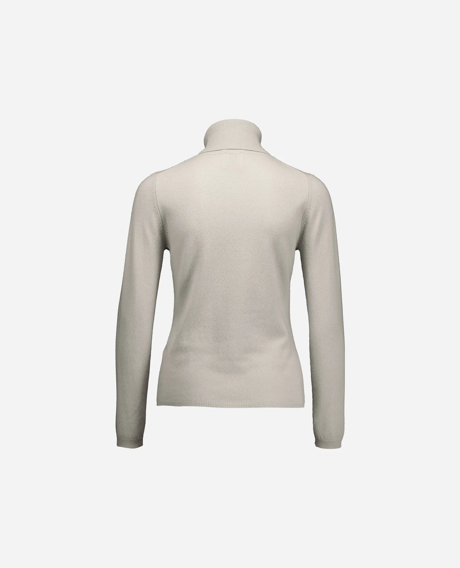 255-11106-80_4 - Allude - 100% Cashmere Active Damen Fall/Winter 2025/2026 Feinstrick Flachstrick Grau NEW Pullover Rollkragen SAPG::255-11106 Taillierter Schnitt
