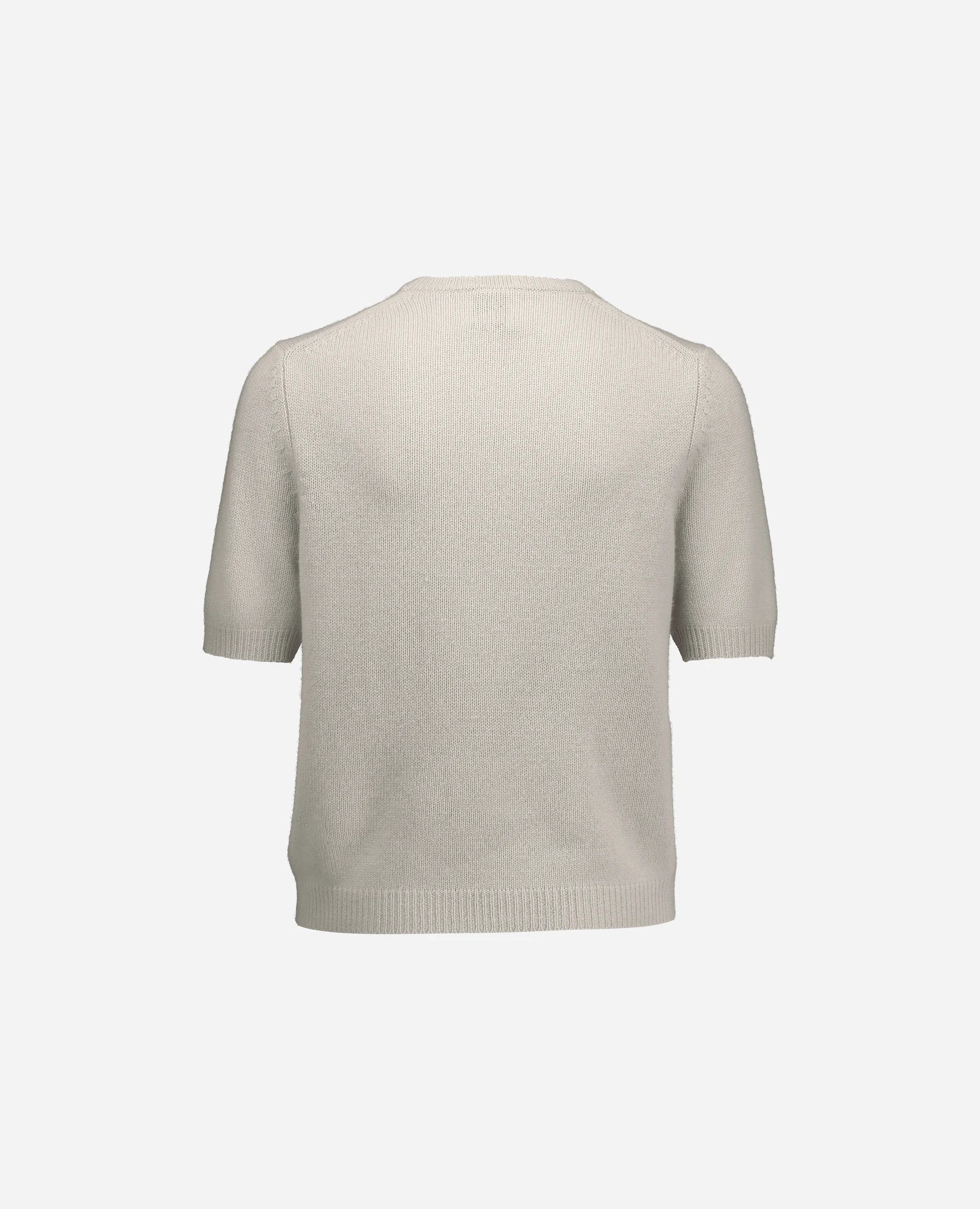 255-11203-80_4 - Allude - 100% Cashmere Active Damen Fall/Winter 2025/2026 Flachstrick Gerade Passform Grau mittelschwerer Strick NEW Pullover Rundhals SAPG::255-11203