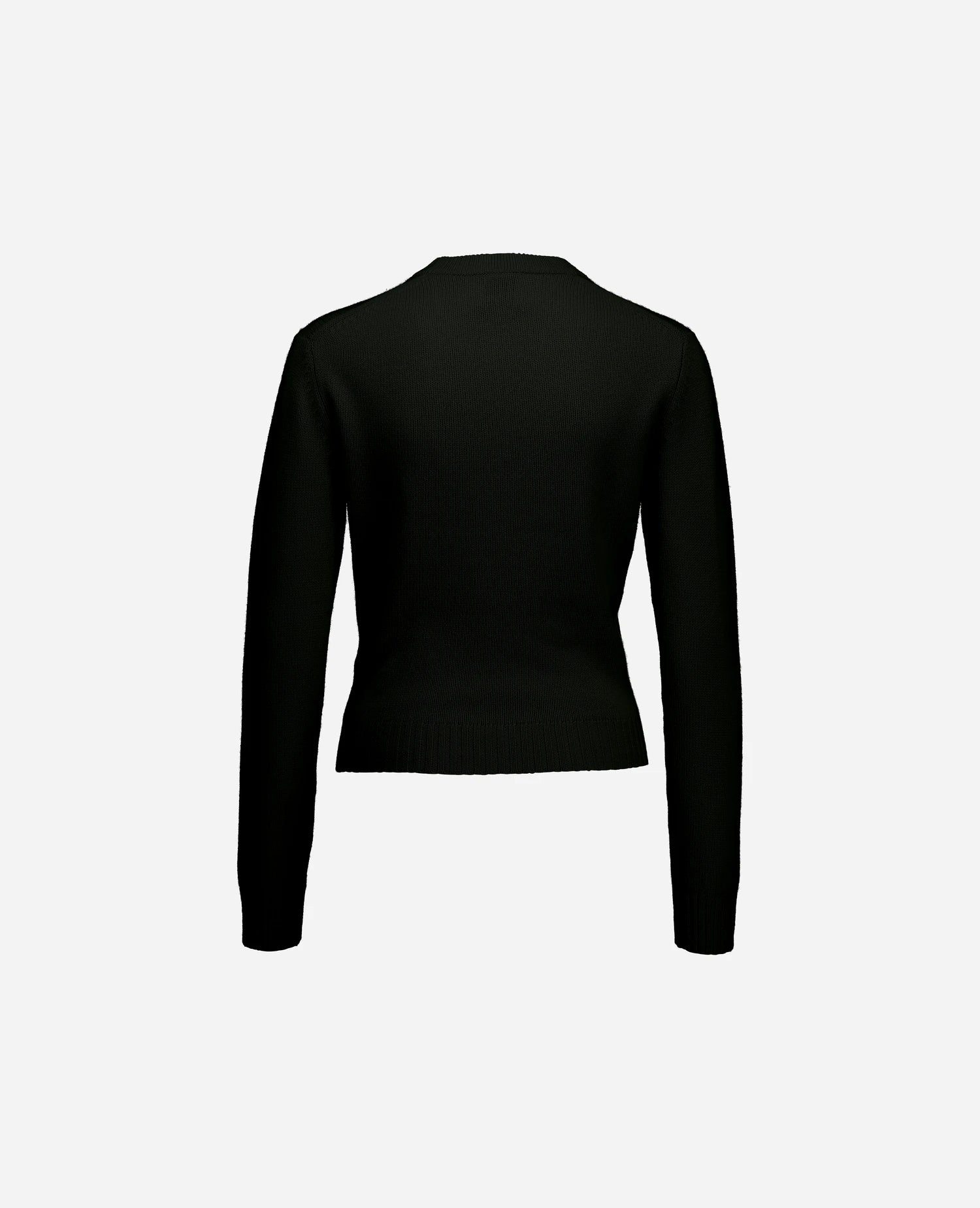 255-11204-38_4 - Allude - 100% Cashmere Active Damen Fall/Winter 2025/2026 Flachstrick Gerade Passform Khaki mittelschwerer Strick NEW Pullover Rundhals SAPG::255-11204