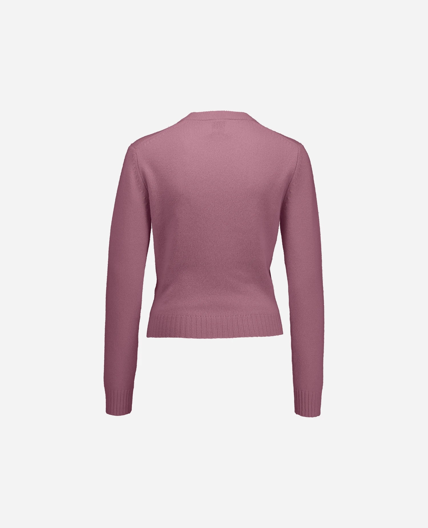 255-11204-61_4 - Allude - 100% Cashmere Active Damen Fall/Winter 2025/2026 Flachstrick Gerade Passform mittelschwerer Strick NEW Pullover Rose Rundhals SAPG::255-11204