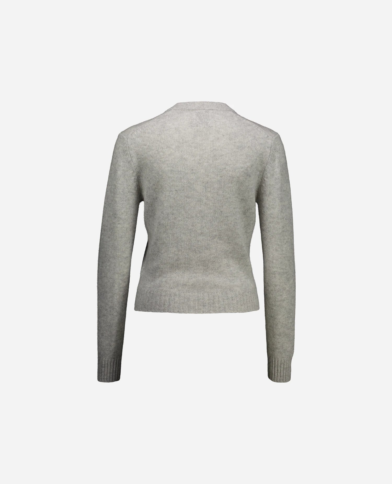255-11204-81_4 - Allude - 100% Cashmere Active Damen Fall/Winter 2025/2026 Flachstrick Gerade Passform Grau mittelschwerer Strick NEW Pullover Rundhals SAPG::255-11204