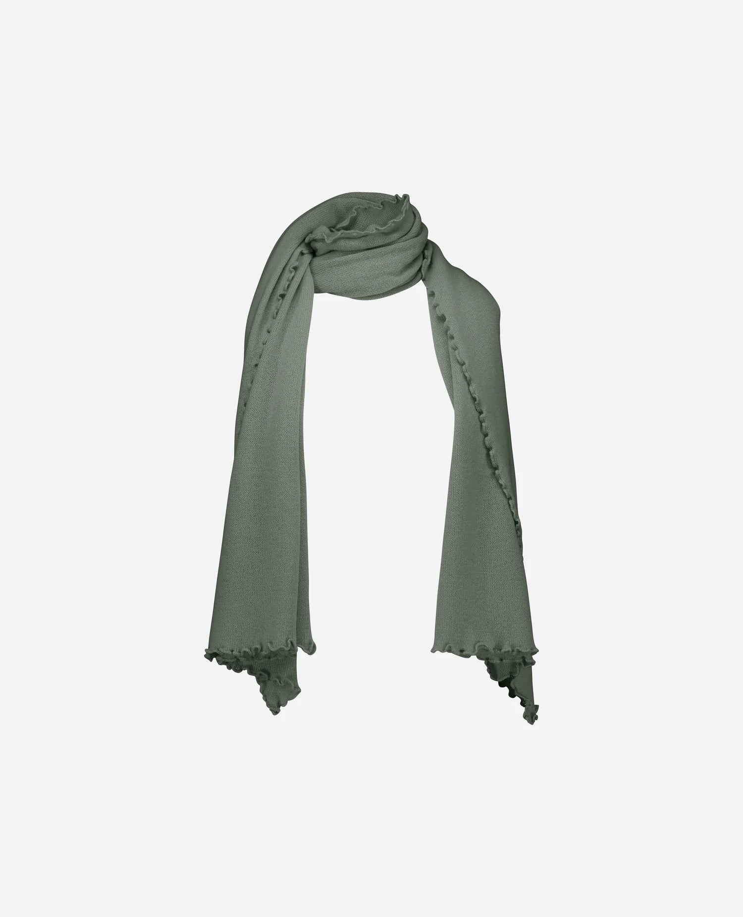 255-11221-31_3 - Allude - 0 100% Cashmere Active Damen Fall/Winter 2025/2026 Feinstrick Flachstrick Grün NEW SAPG::255-11221 Schal