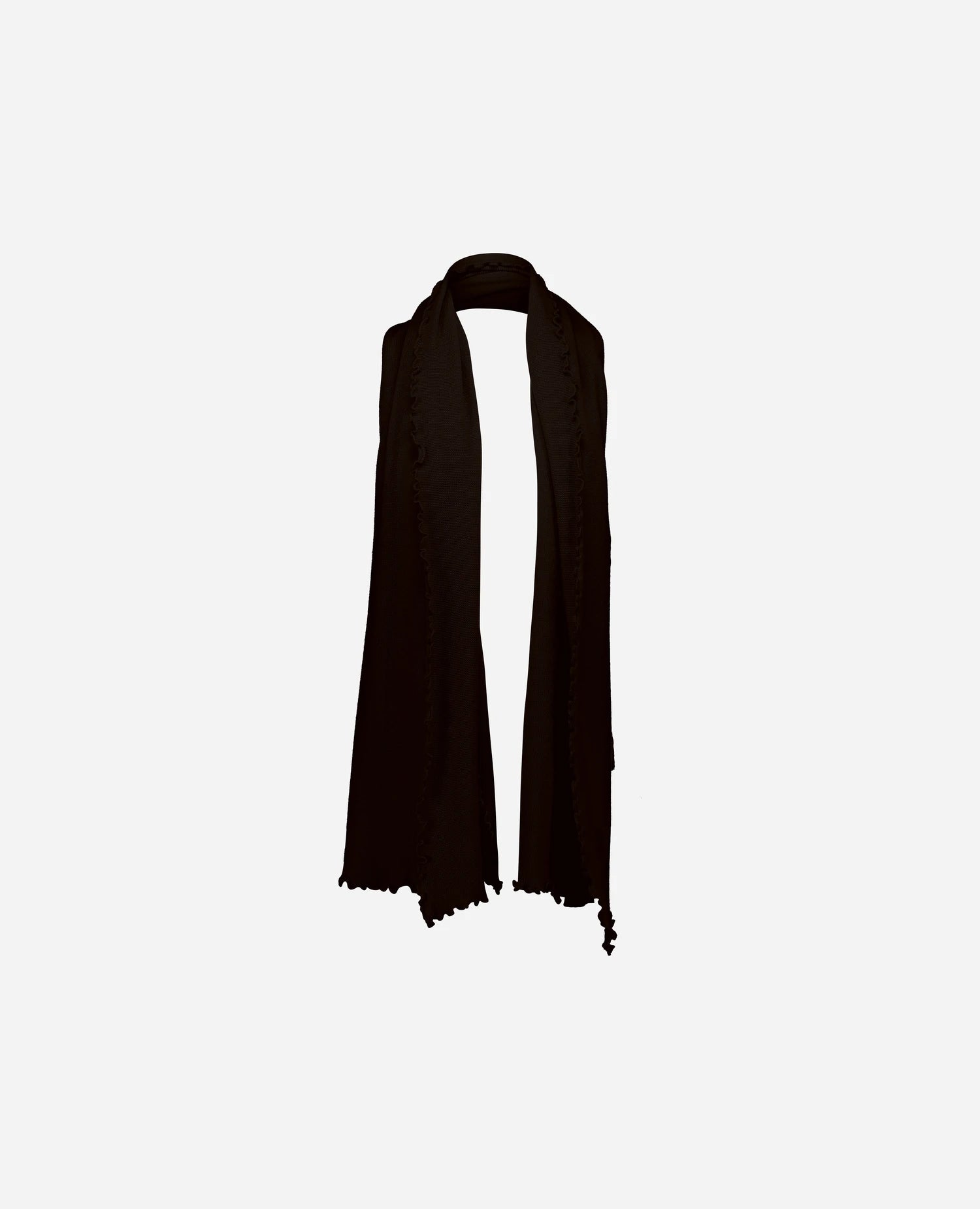 255-11221-49_4 - Allude - 0 100% Cashmere Active Braun Damen Fall/Winter 2025/2026 Feinstrick Flachstrick NEW SAPG::255-11221 Schal