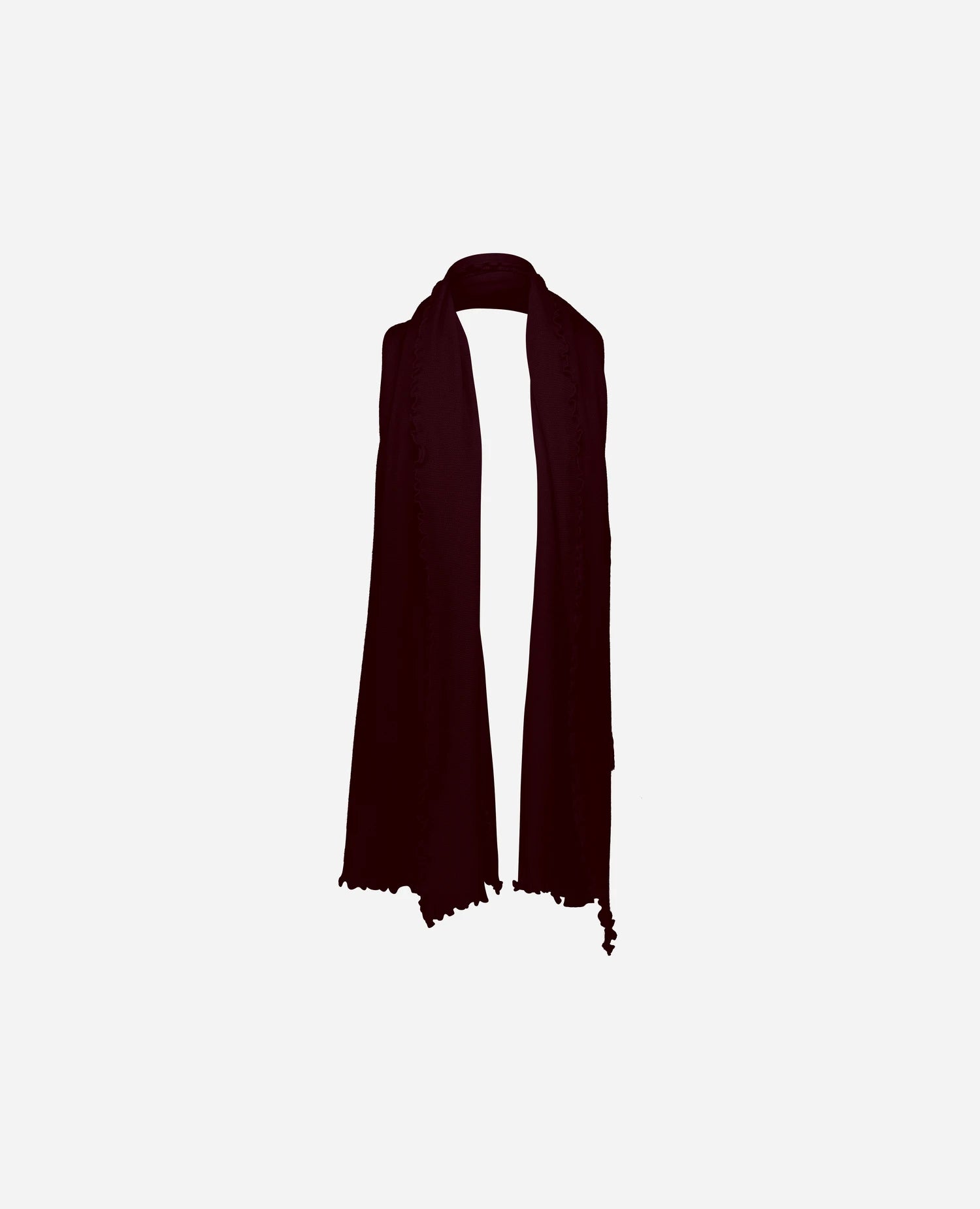 255-11221-68_4 - Allude - 0 100% Cashmere Active Damen Fall/Winter 2025/2026 Feinstrick Flachstrick NEW Rot SAPG::255-11221 Schal