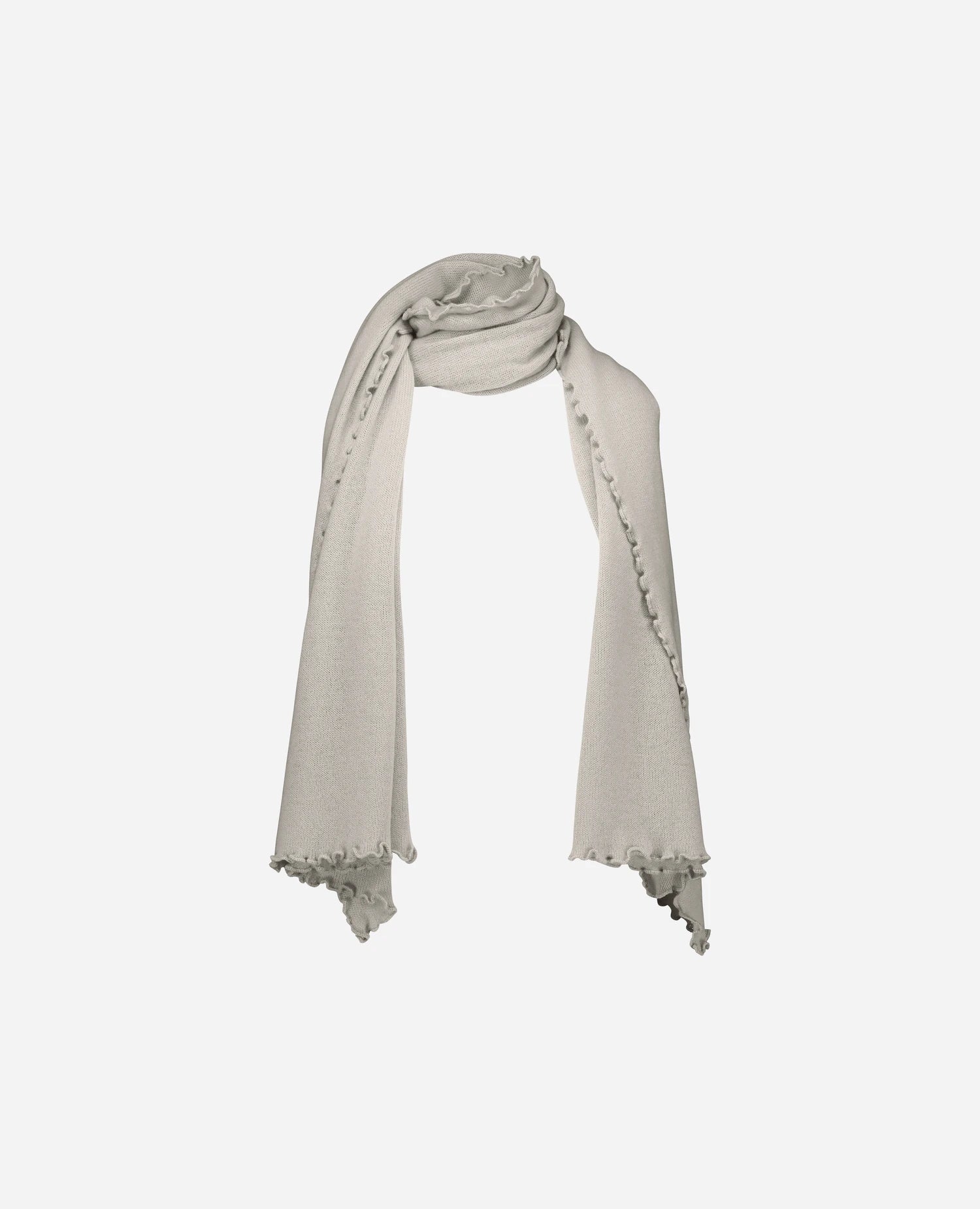255-11221-80_3 - Allude - 0 100% Cashmere Active Damen Fall/Winter 2025/2026 Feinstrick Flachstrick Grau NEW SAPG::255-11221 Schal