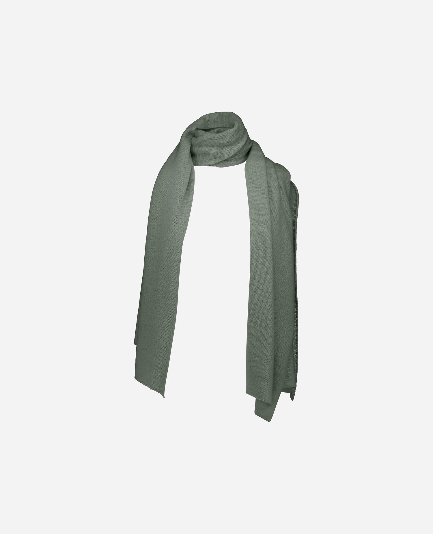 255-11241-31_3 - Allude - 0 100% Cashmere Active Damen Fall/Winter 2025/2026 Feinstrick Flachstrick Grün NEW SAPG::255-11241 Schal