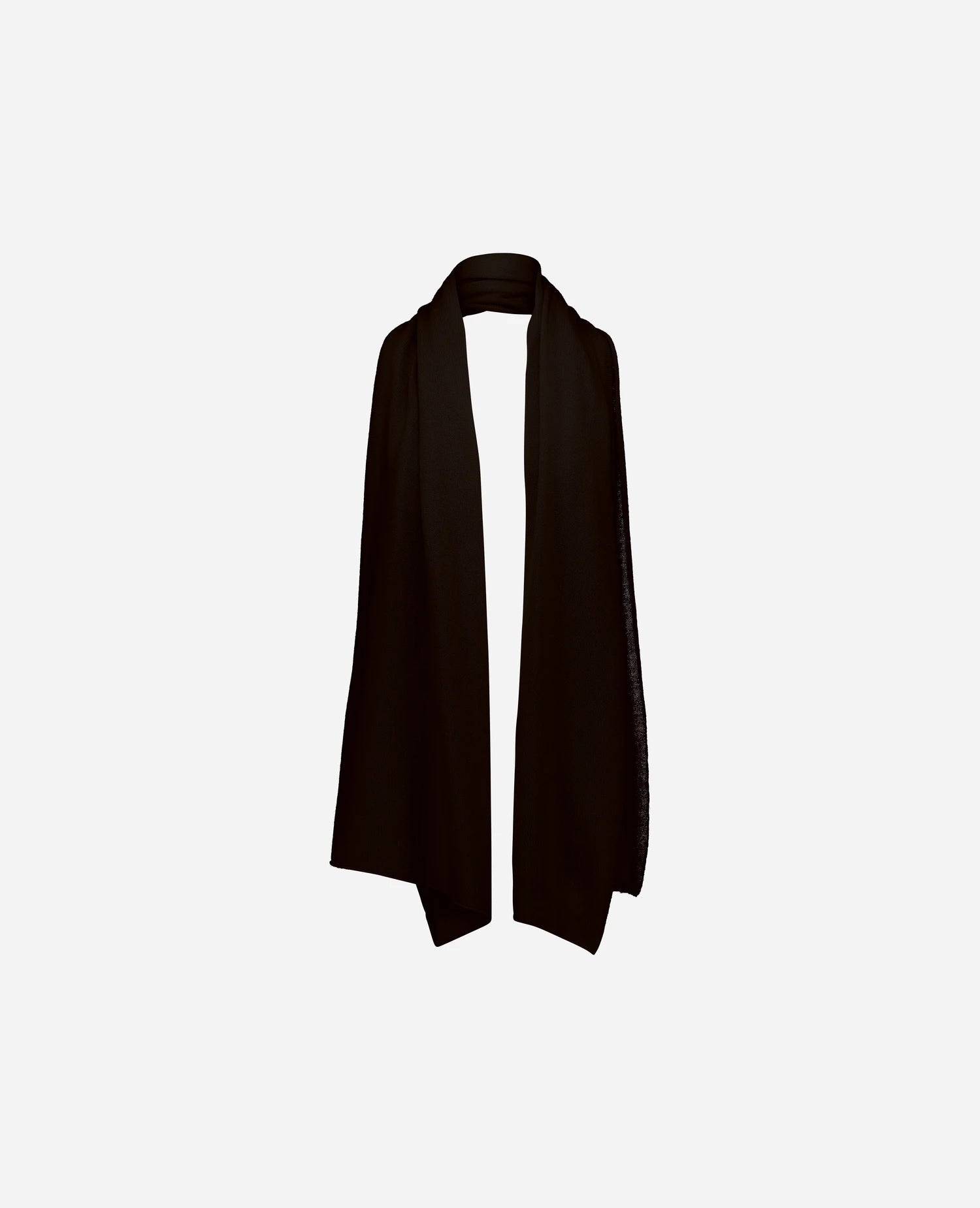 255-11241-49_4 - Allude - 0 100% Cashmere Active Braun Damen Fall/Winter 2025/2026 Feinstrick Flachstrick NEW SAPG::255-11241 Schal