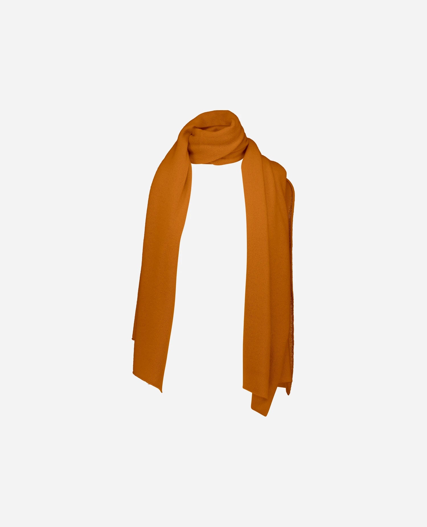 255-11241-52_3 - Allude - 0 100% Cashmere Active Damen Fall/Winter 2025/2026 Feinstrick Flachstrick NEW Orange SAPG::255-11241 Schal
