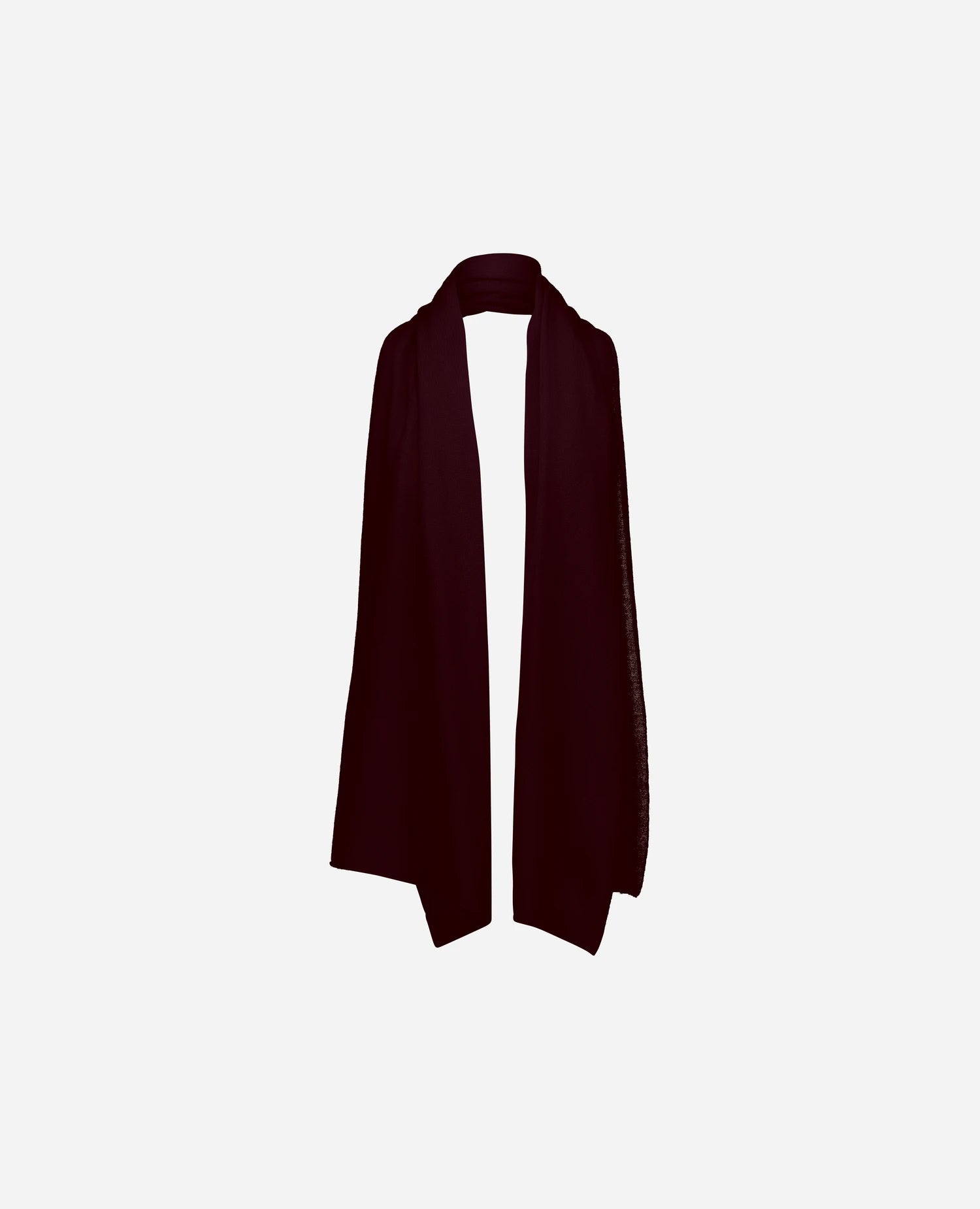 255-11241-68_4 - Allude - 0 100% Cashmere Active Damen Fall/Winter 2025/2026 Feinstrick Flachstrick NEW Rot SAPG::255-11241 Schal