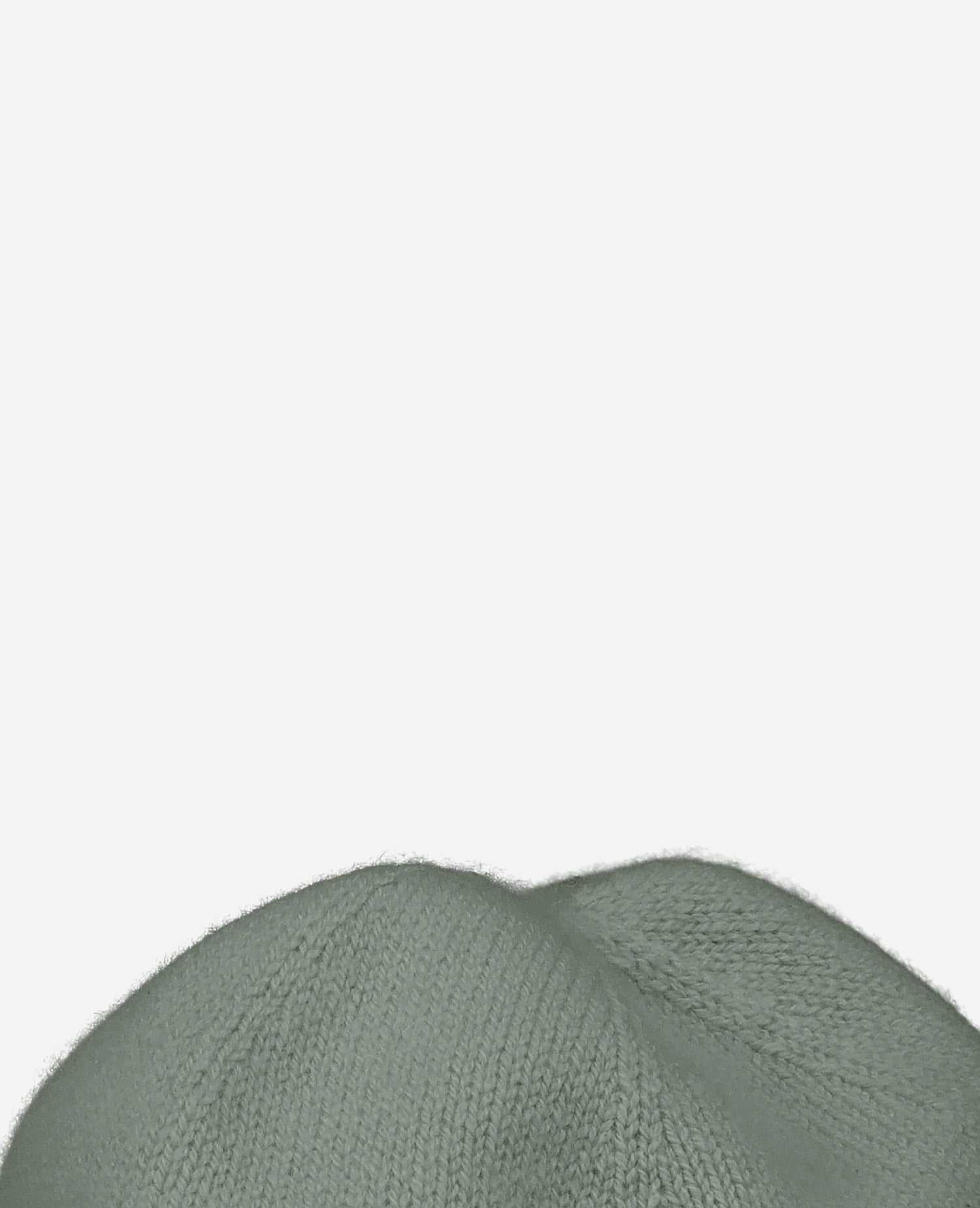 255-11245-31_40 - Allude - 0 100% Cashmere Active Damen Fall/Winter 2025/2026 Flachstrick Grün mittelschwerer Strick Mütze NEW SAPG::255-11245