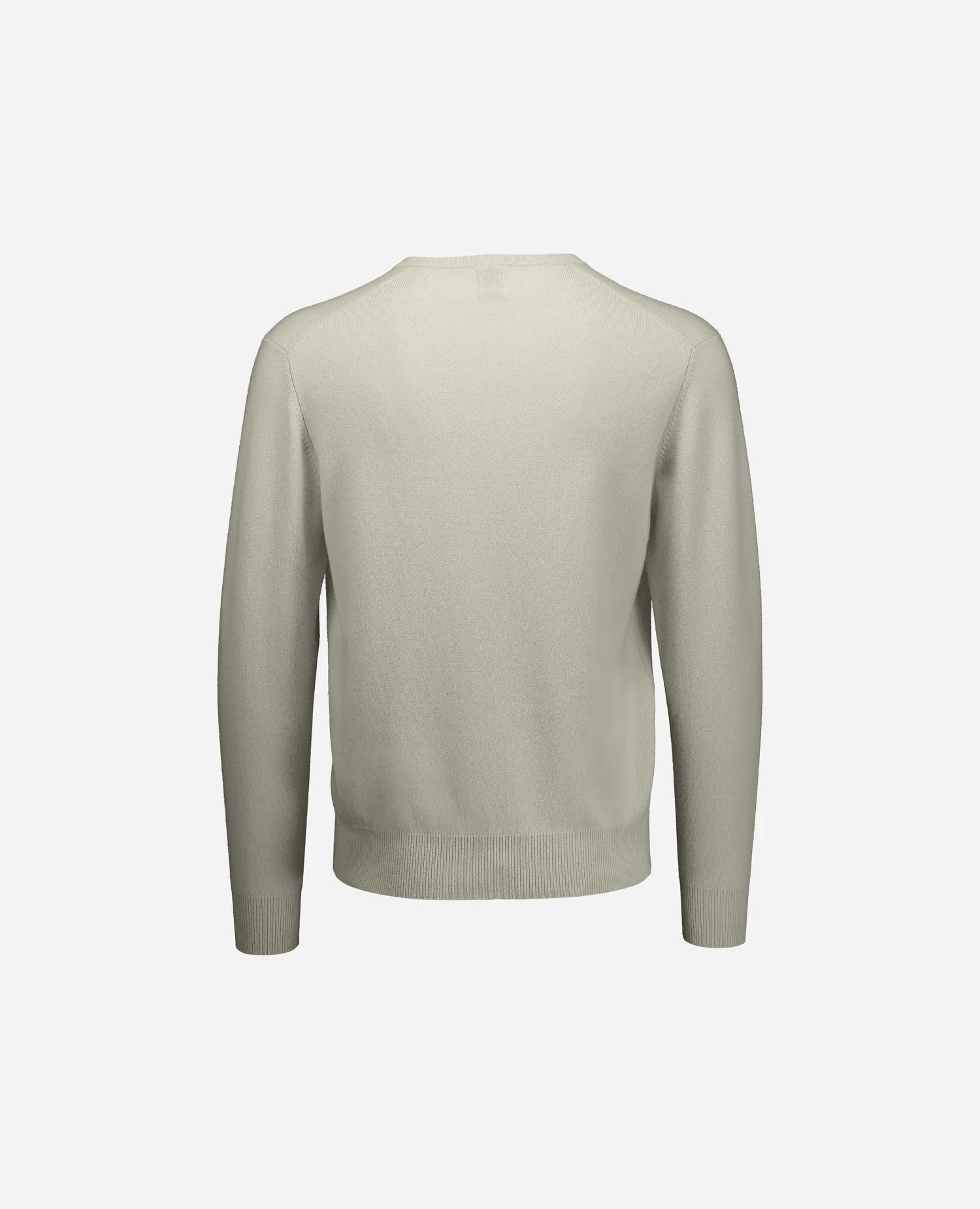 255-30020-82_4 - Allude - 100% Cashmere Active Fall/Winter 2025/2026 Feinstrick Flachstrick Gerade Passform Grau Herren NEW Pullover SAPG::255-30020 V-Ausschnitt