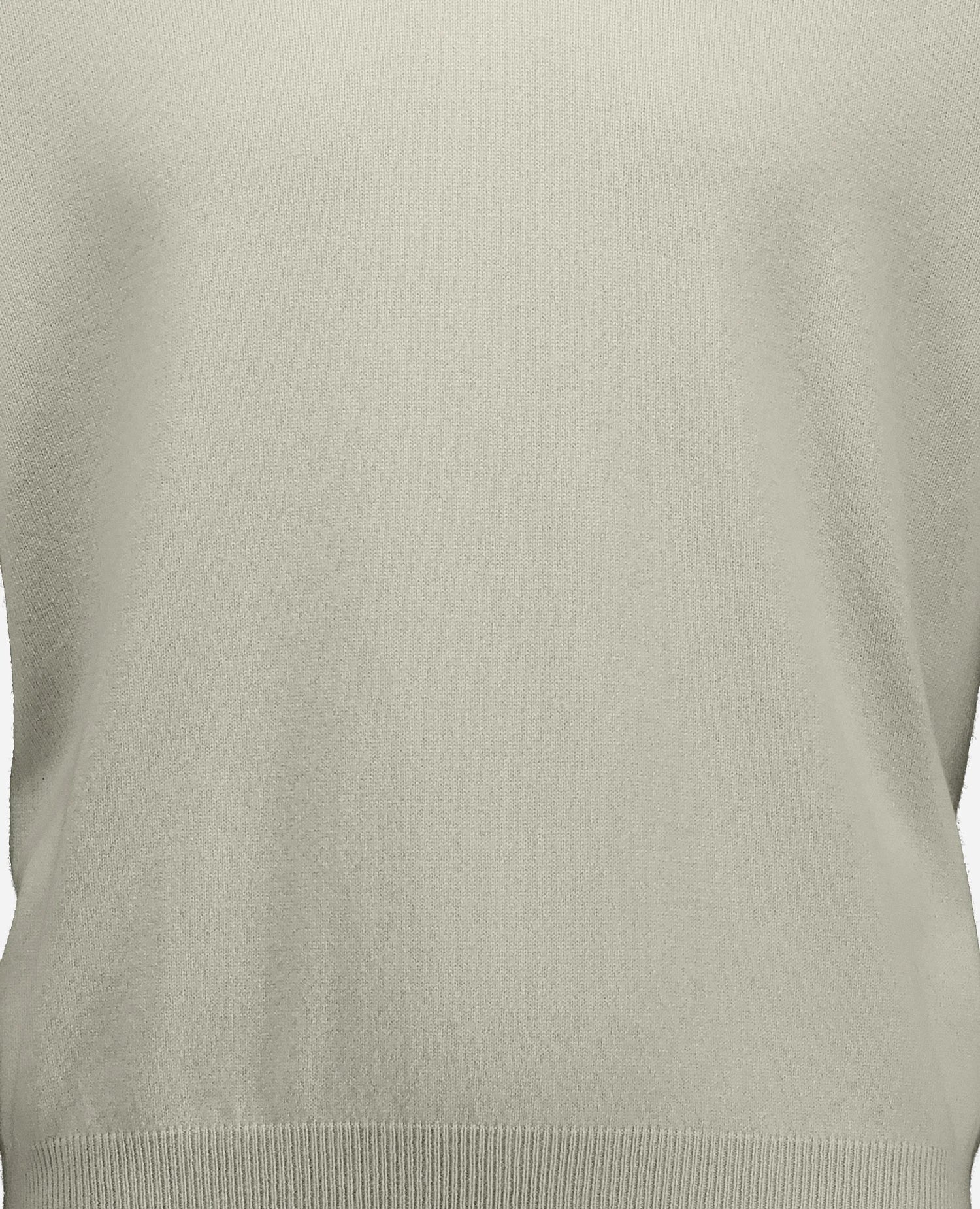 255-30020-82_41 - Allude - 100% Cashmere Active Fall/Winter 2025/2026 Feinstrick Flachstrick Gerade Passform Grau Herren NEW Pullover SAPG::255-30020 V-Ausschnitt