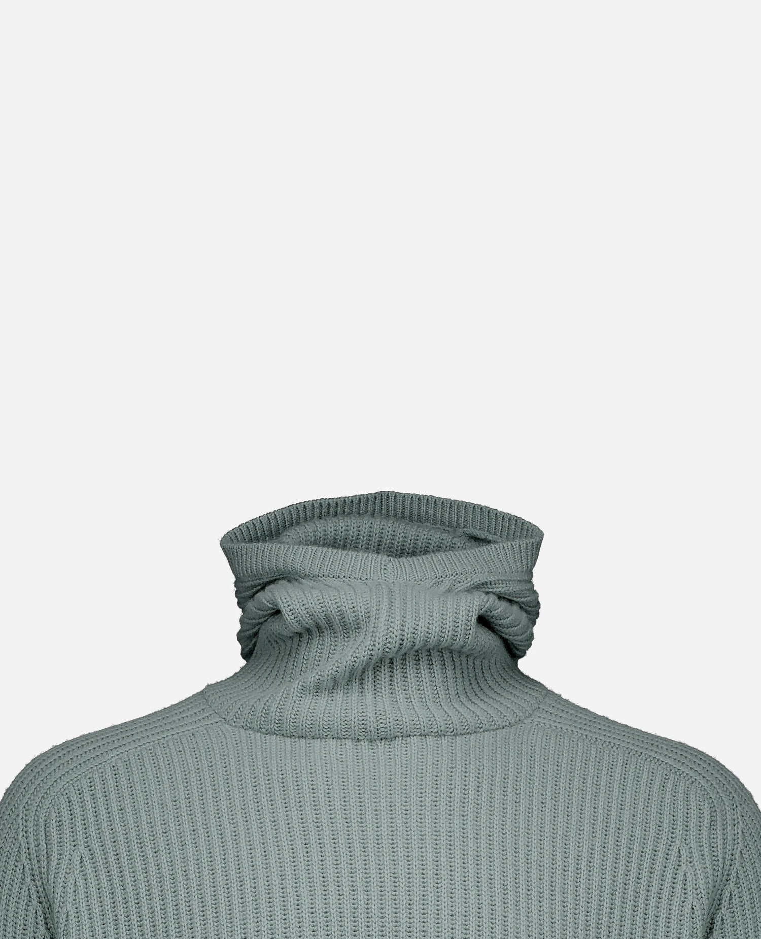 255-37040-31_40 - Allude - 30% Cashmere 70% Wolle Active Fall/Winter 2025/2026 Grobstrick Grün Herren Kapuze Lockerer Schnitt NEW Patentstrick Pullover SAPG::255-37040