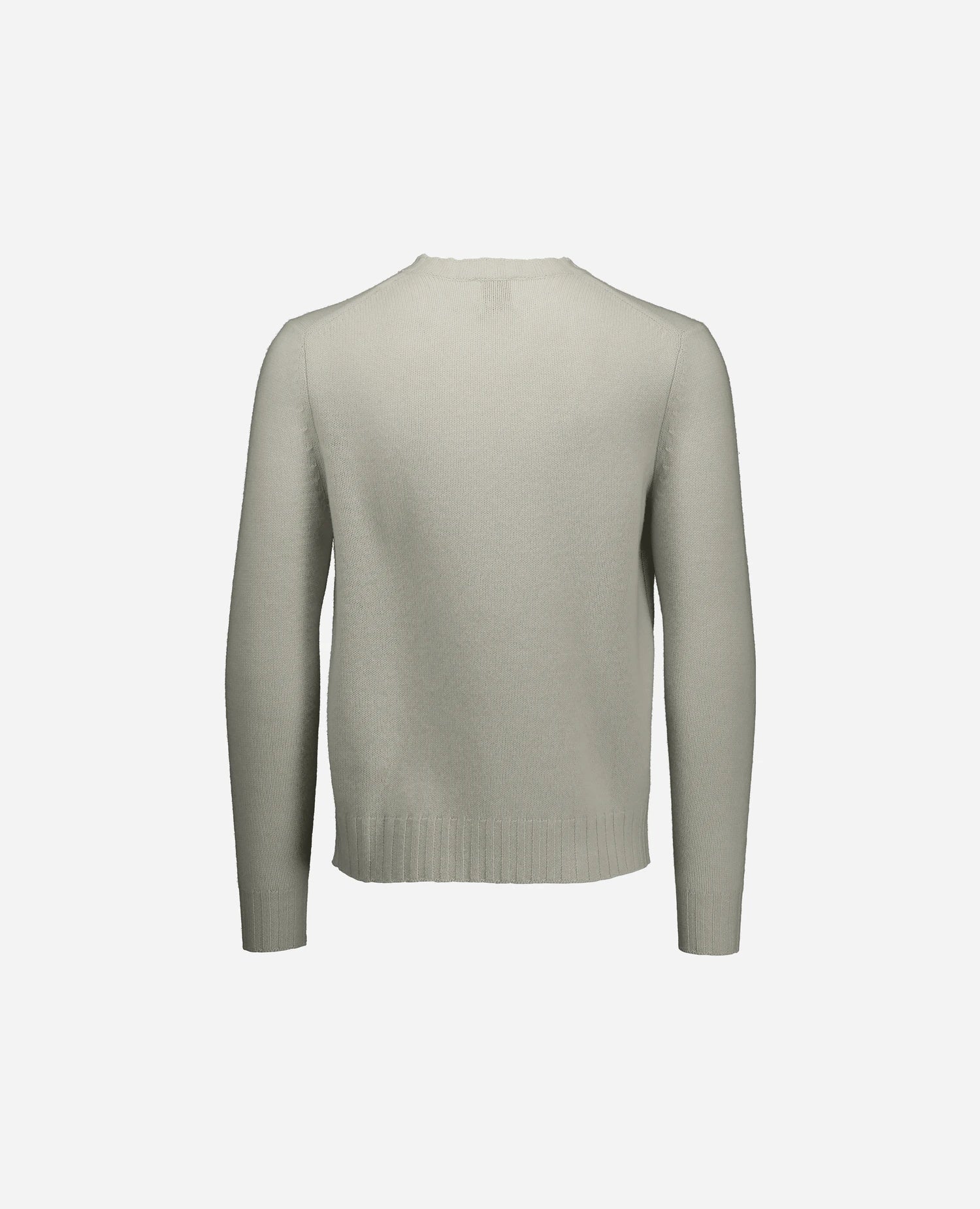 255-37060-82_4 - Allude - 30% Cashmere 70% Wolle Active Fall/Winter 2025/2026 Flachstrick Gerade Passform Grau Herren mittelschwerer Strick NEW Pullover Rundhals SAPG::255-37060