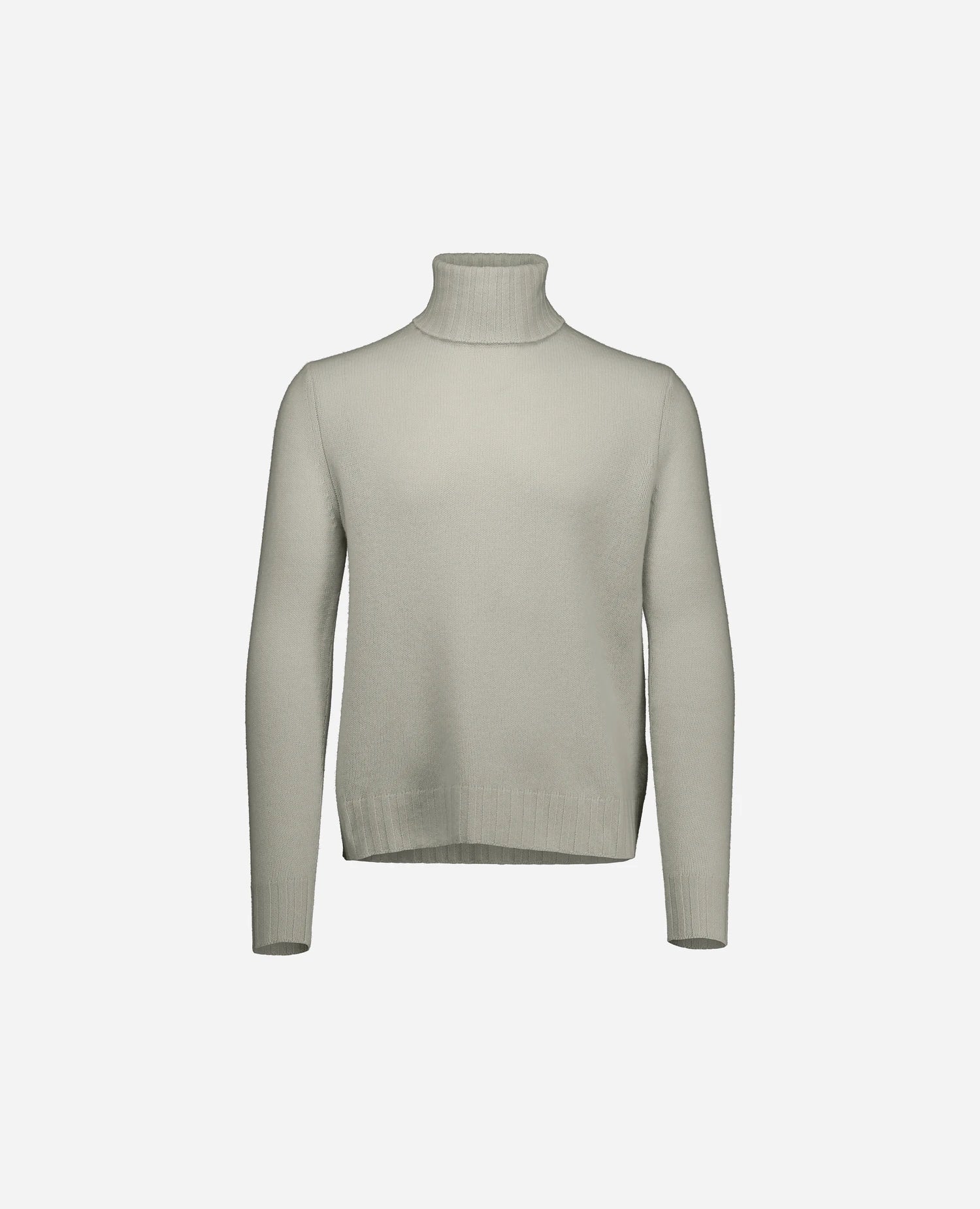 255-37061-82_3 - Allude - 30% Cashmere 70% Wolle Active Fall/Winter 2025/2026 Flachstrick Gerade Passform Grau Herren mittelschwerer Strick NEW Pullover Rollkragen SAPG::255-37061