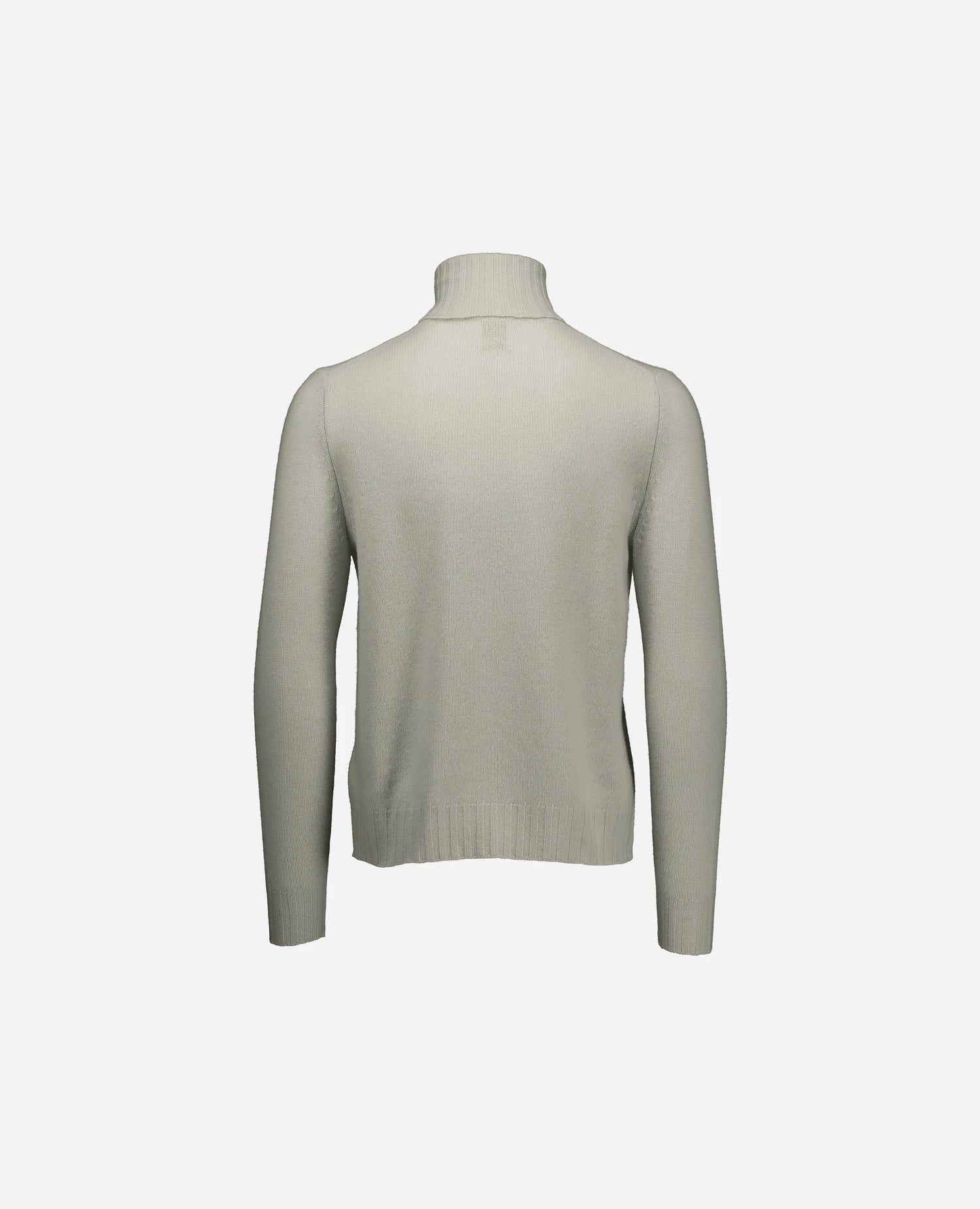 255-37061-82_4 - Allude - 30% Cashmere 70% Wolle Active Fall/Winter 2025/2026 Flachstrick Gerade Passform Grau Herren mittelschwerer Strick NEW Pullover Rollkragen SAPG::255-37061
