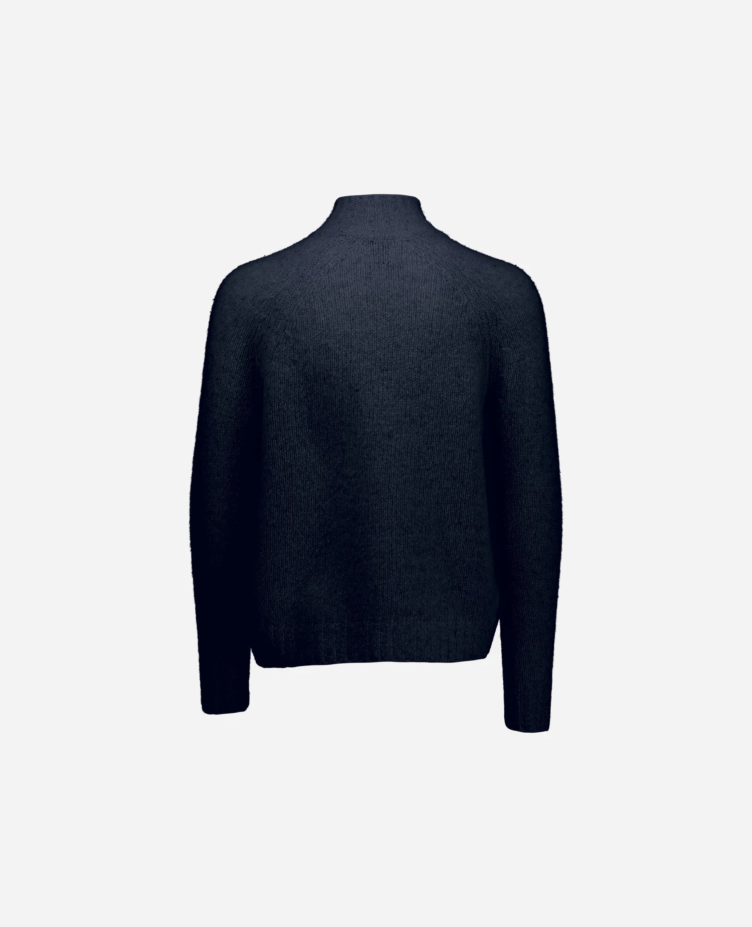 255-69001-13_4 - Allude - 100% Cashmere Active Blau Fall/Winter 2025/2026 Flachstrick Gerade Passform Grobstrick Herren NEW Pullover SAPG::255-69001 Stehkragen
