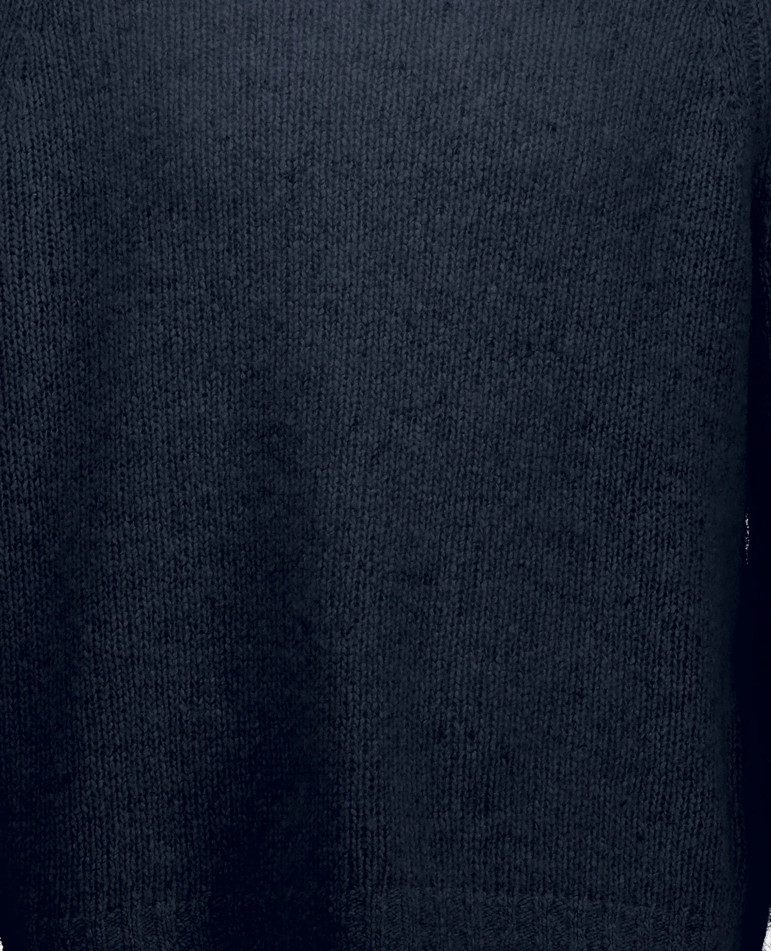 255-69001-13_41 - Allude - 100% Cashmere Active Blau Fall/Winter 2025/2026 Flachstrick Gerade Passform Grobstrick Herren NEW Pullover SAPG::255-69001 Stehkragen