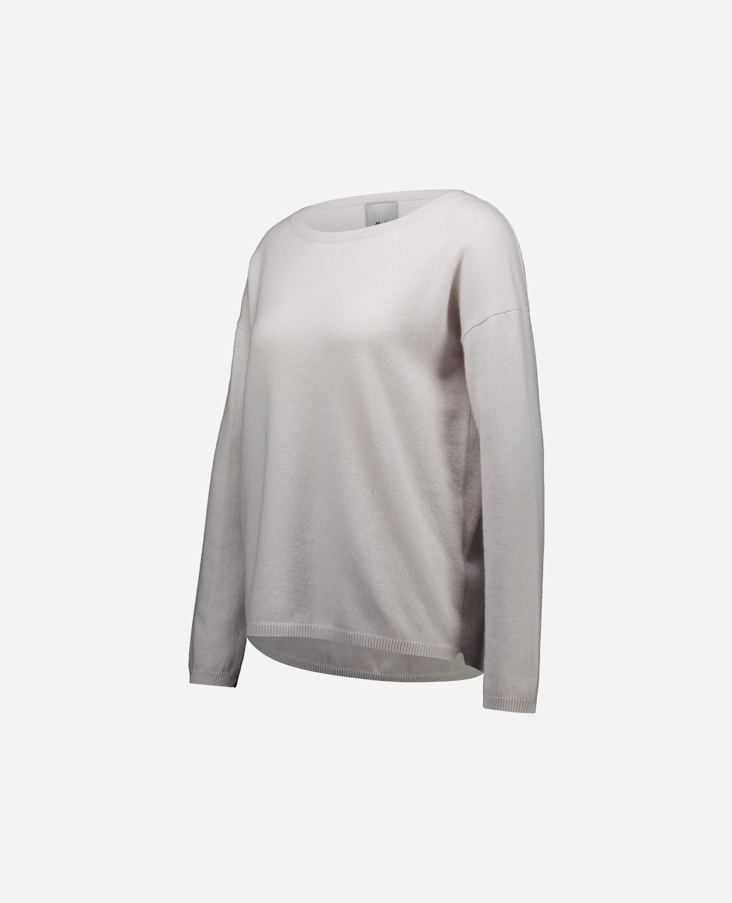 262-11110-80_3 - Allude - 100% Cashmere Cashmere Damen Grau Langarm Pullover SAPG::262-11110 Spring/Summer 2026 U-Boot