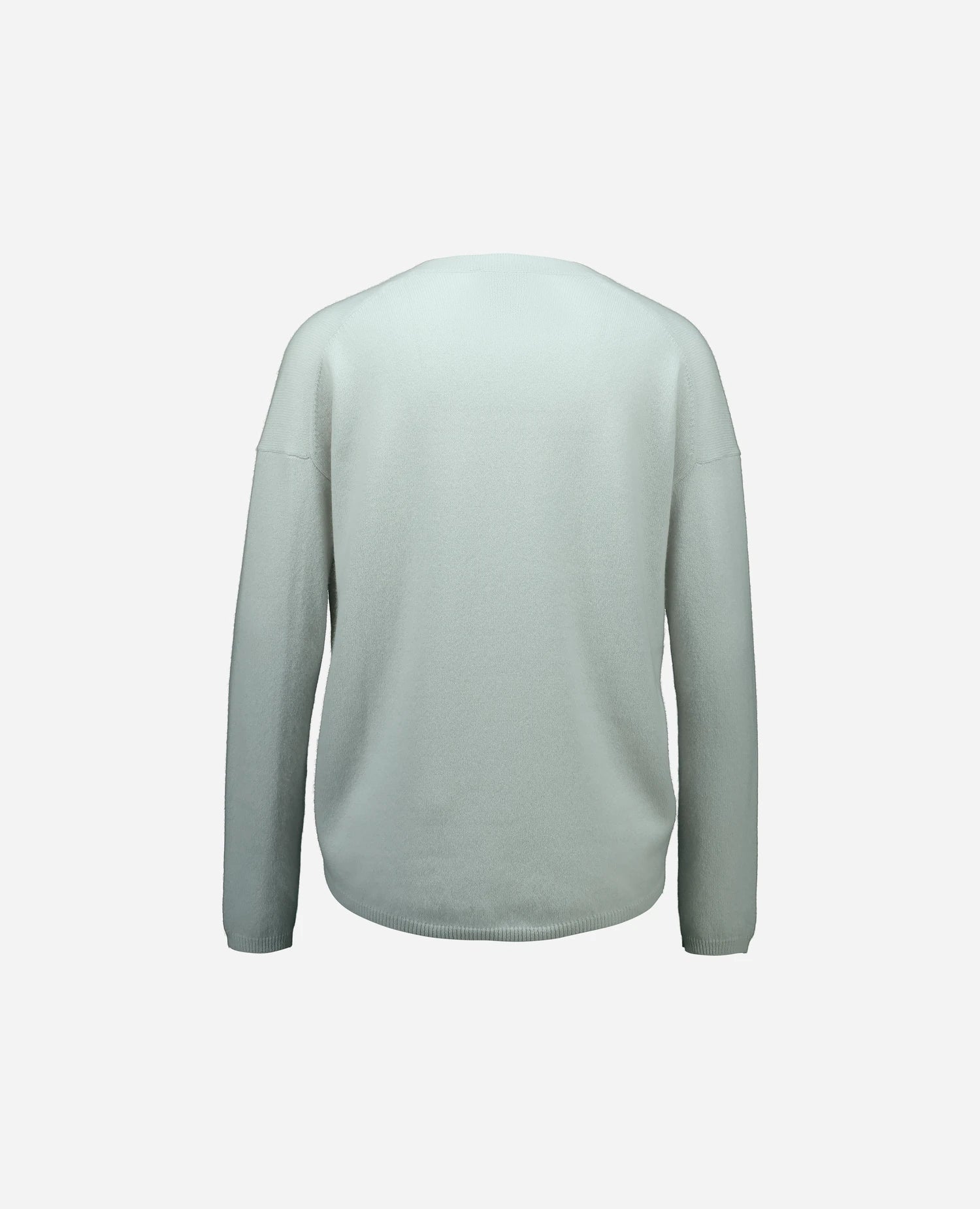 262-11112-30_2 - Allude - 100% Cashmere Cashmere Damen Grün Langarm SAPG::262-11112 Spring/Summer 2026 Strickjacke V-Ausschnitt