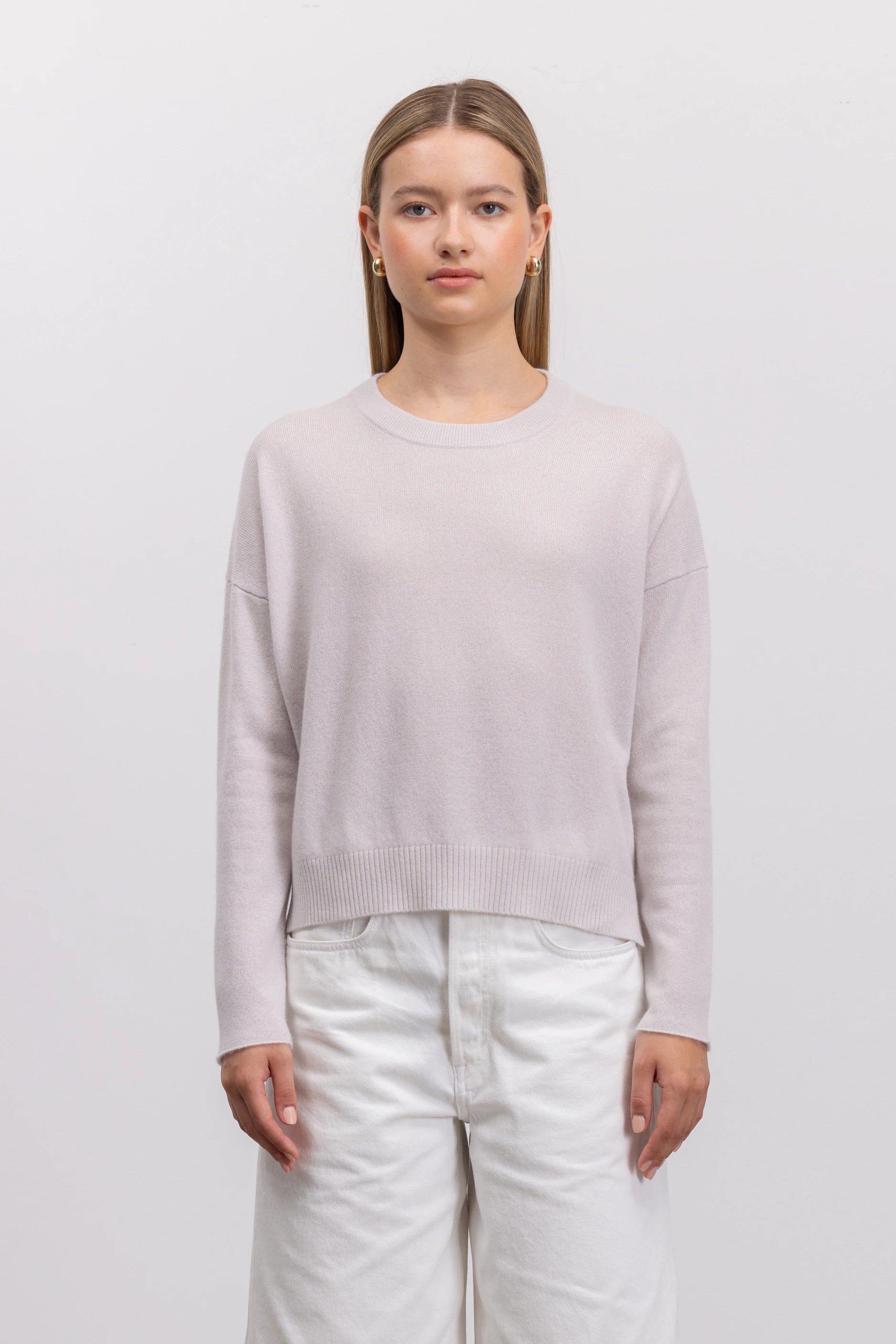 262-11115-80_6 - Allude - 100% Cashmere Cashmere Damen Grau Langarm Pullover Rundhals SAPG::262-11115 Spring/Summer 2026