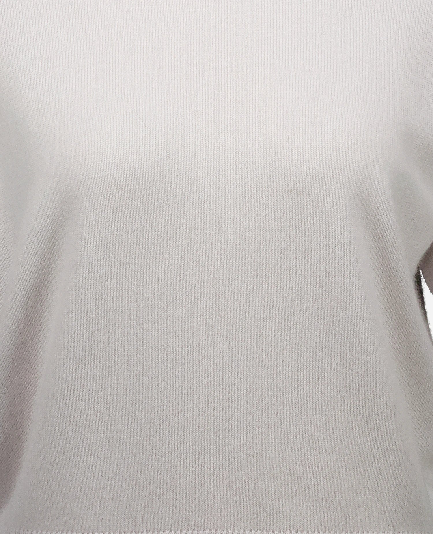 262-11116-80_4 - Allude - 100% Cashmere Cashmere Damen Grau Halbarm Pullover Rundhals SAPG::262-11116 Spring/Summer 2026