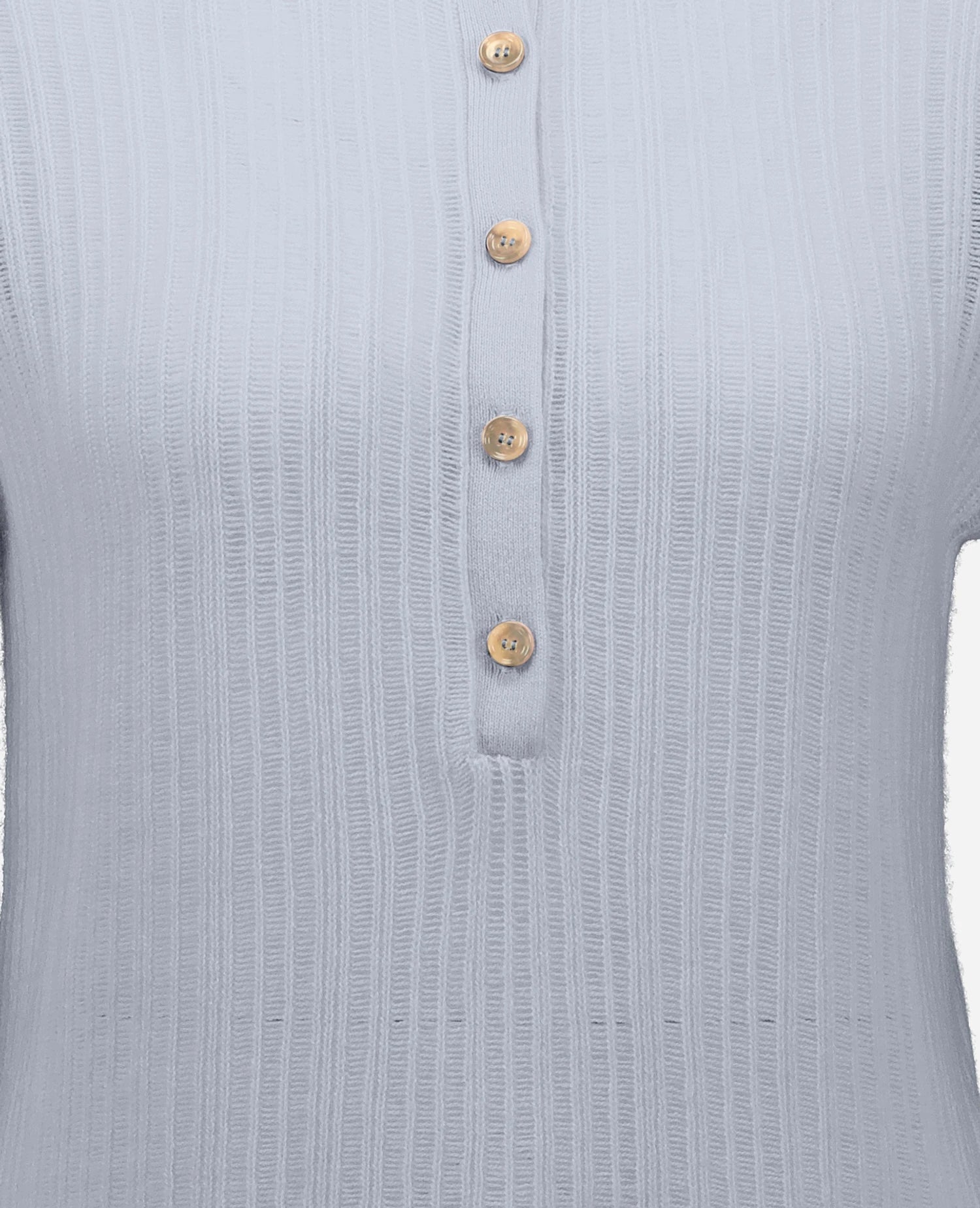 262-11122-10_4 - Allude - 100% Cashmere Active Blau Cashmere Damen Halbarm NEW Polo Pullover SAPG::262-11122 Spring/Summer 2026