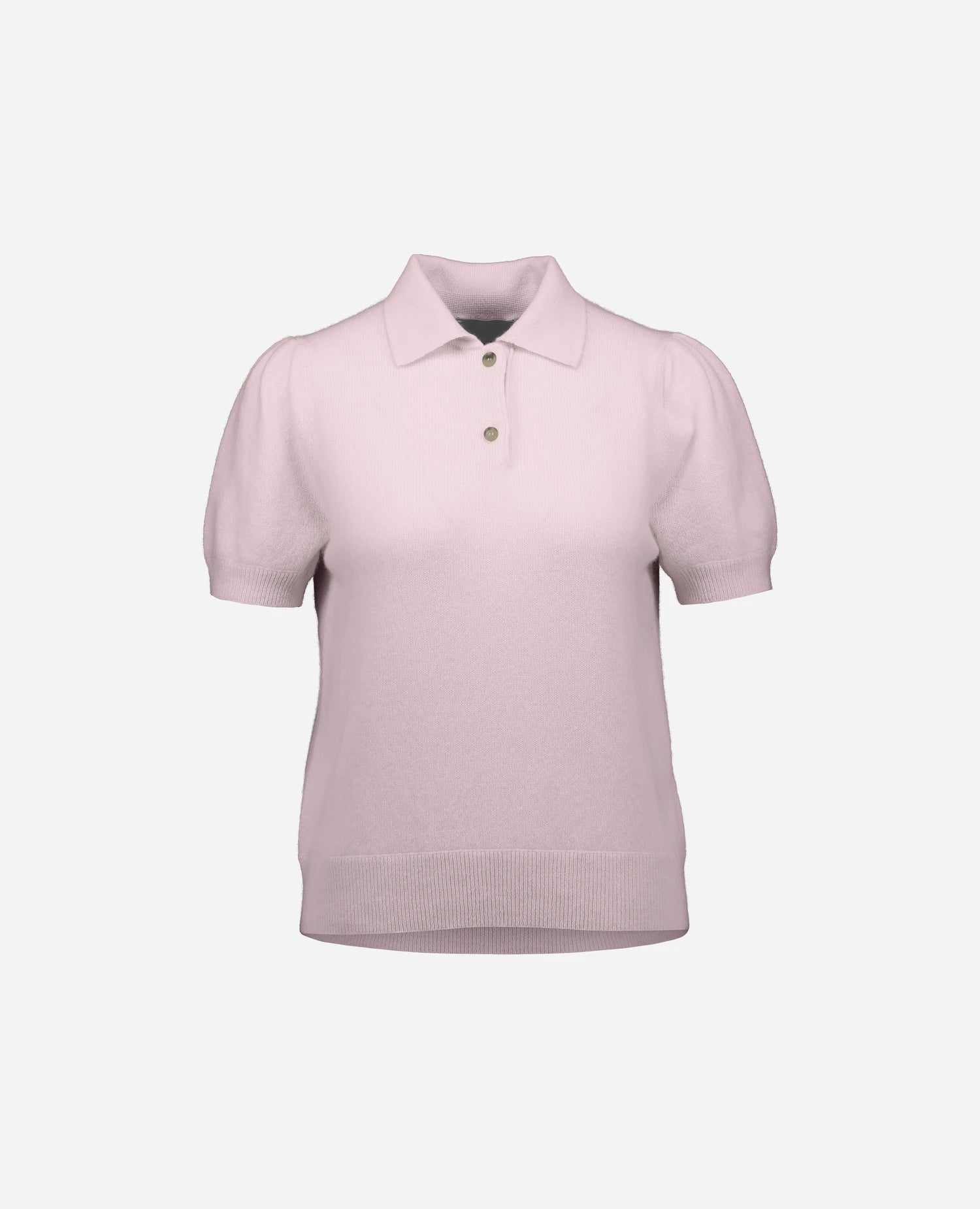 262-11134-60_1 - Allude - 1/4 Arm 100% Cashmere Cashmere Damen Polo Pullover Rose SAPG::262-11134 Spring/Summer 2026