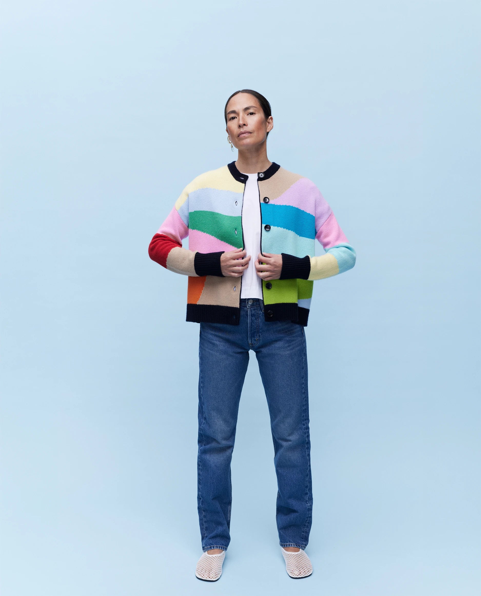 262-11222-og-0583 - Allude - 100% Cashmere Active Cashmere Damen Langarm NEW Rundhals SAPG::262-11222 Sonstige Spring/Summer 2026 Strickjacke