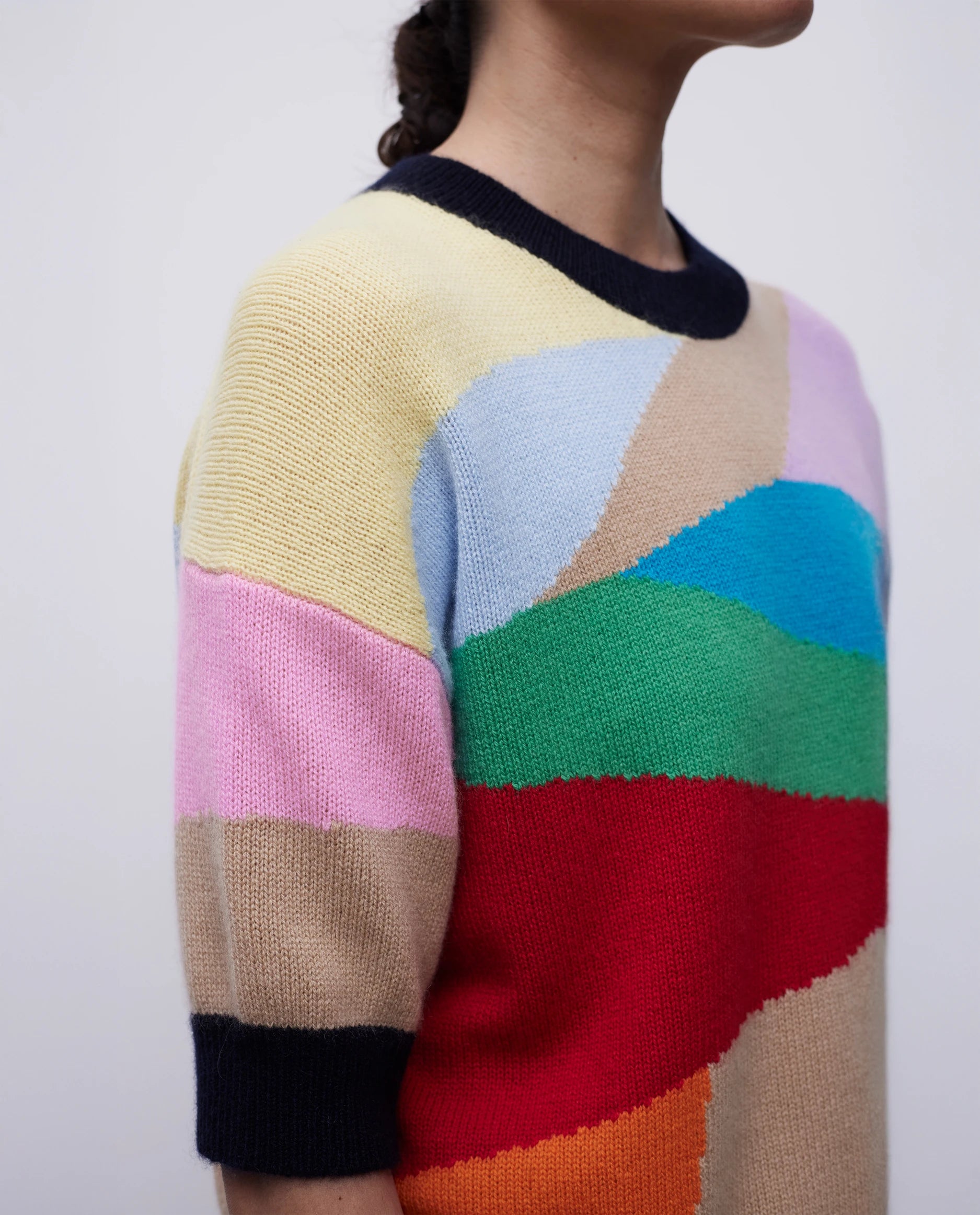 262-11223-og_0530 - Allude - 100% Cashmere Active Cashmere Damen Halbarm Pullover Rundhals SAPG::262-11223 Sonstige Spring/Summer 2026